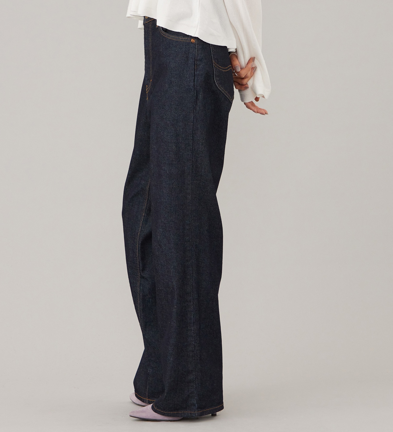 Lee(リー)のSTANDARD WARDROBE LASTIC ストレート【ストレッチデニム】|パンツ/デニム/ジーンズパンツ/レディース|インディゴブルー