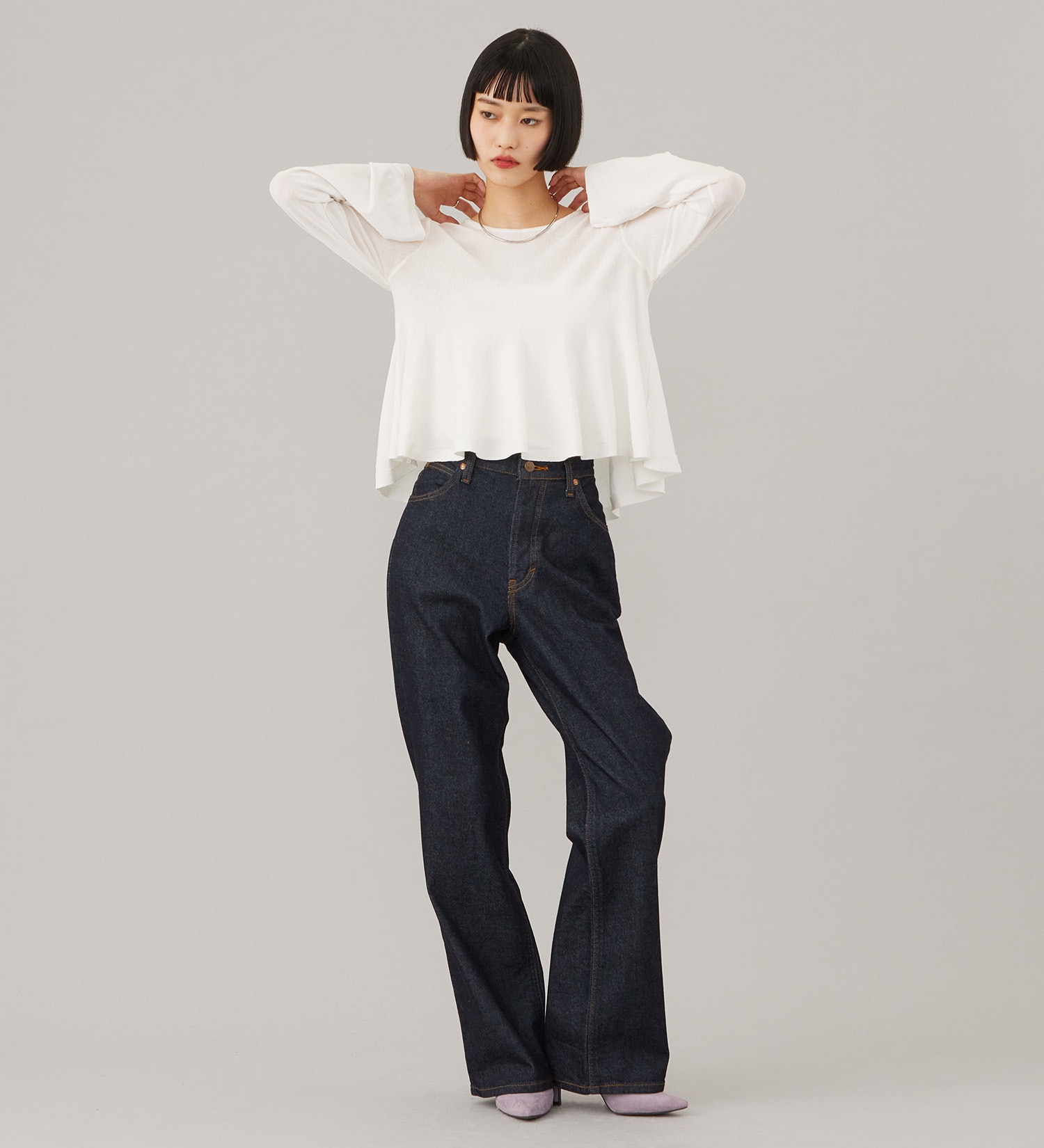 Lee(リー)のSTANDARD WARDROBE LASTIC ストレート【ストレッチデニム】|パンツ/デニム/ジーンズパンツ/レディース|インディゴブルー