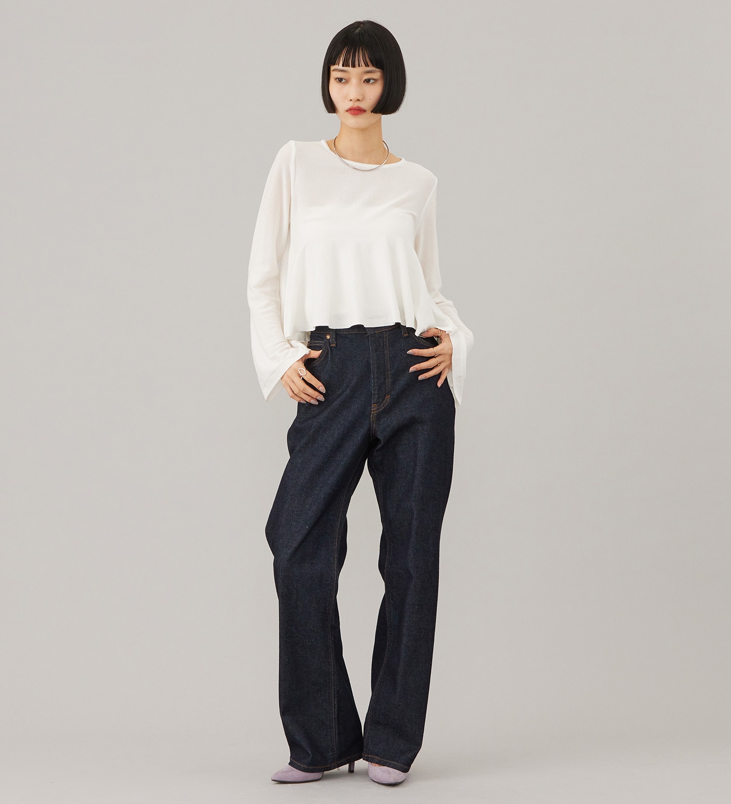 Lee(リー)のSTANDARD WARDROBE LASTIC ストレート【ストレッチデニム】|パンツ/デニム/ジーンズパンツ/レディース|インディゴブルー