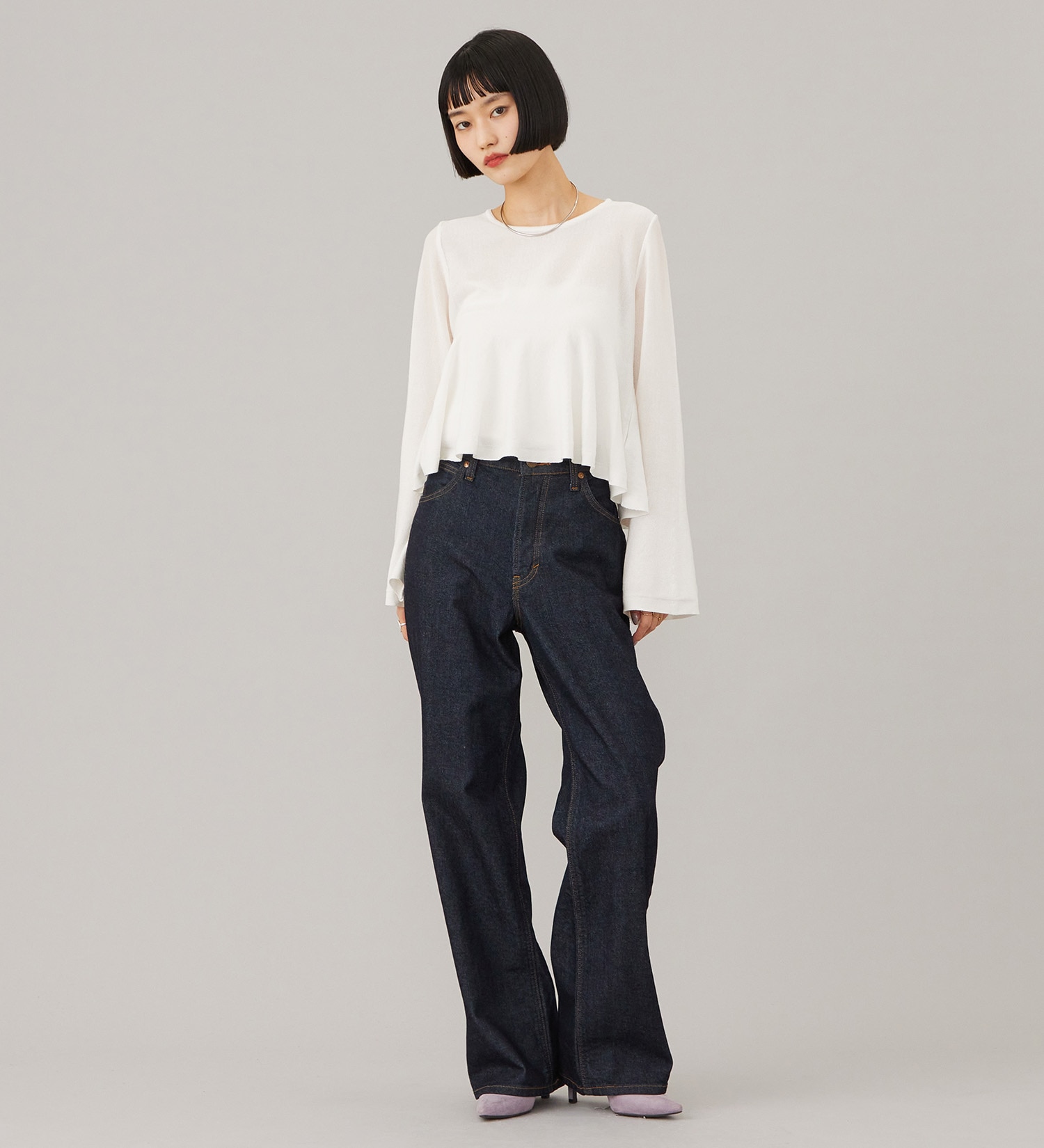 Lee(リー)のSTANDARD WARDROBE LASTIC ストレート【ストレッチデニム】|パンツ/デニム/ジーンズパンツ/レディース|インディゴブルー