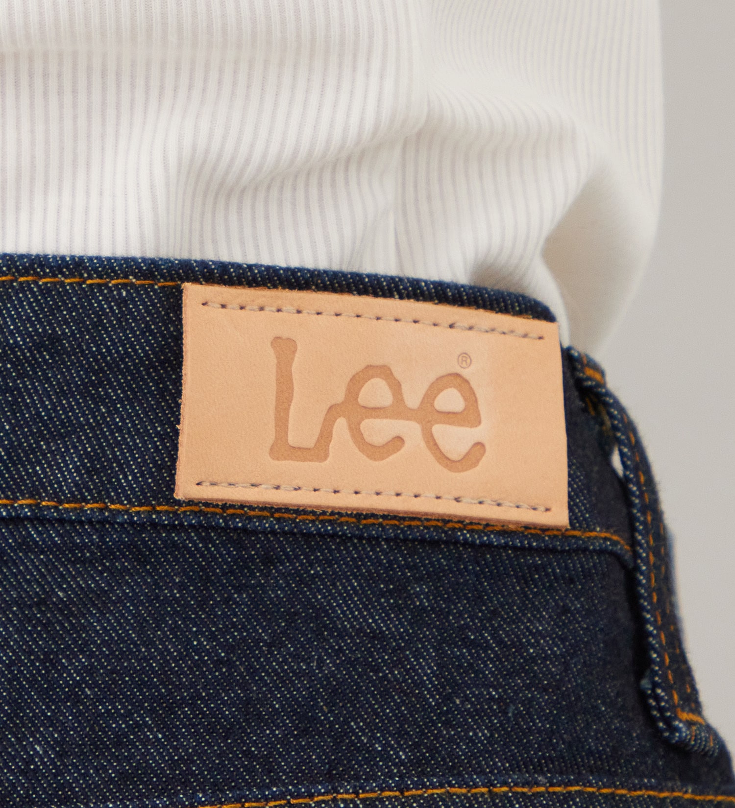 Lee(リー)のSTANDARD WARDROBE LASTIC プリ―テッドワイド【ストレッチデニム】|パンツ/デニム/ジーンズパンツ/レディース|インディゴブルー