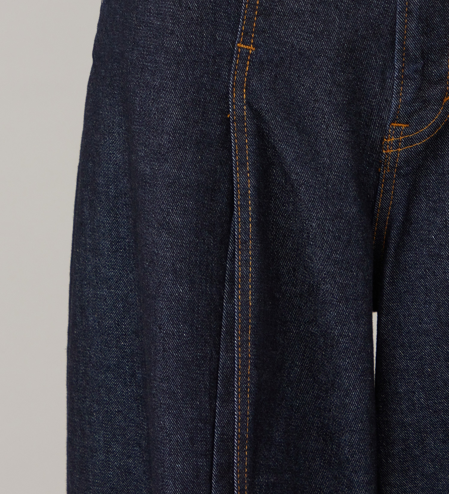 Lee(リー)のSTANDARD WARDROBE LASTIC プリ―テッドワイド【ストレッチデニム】|パンツ/デニム/ジーンズパンツ/レディース|インディゴブルー
