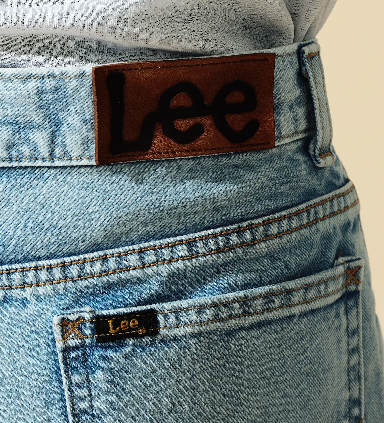 Lee(リー)の【SALE】【COMPILATIONS】ローライズ ストレートデニム|パンツ/デニムパンツ/レディース|淡色ブルー