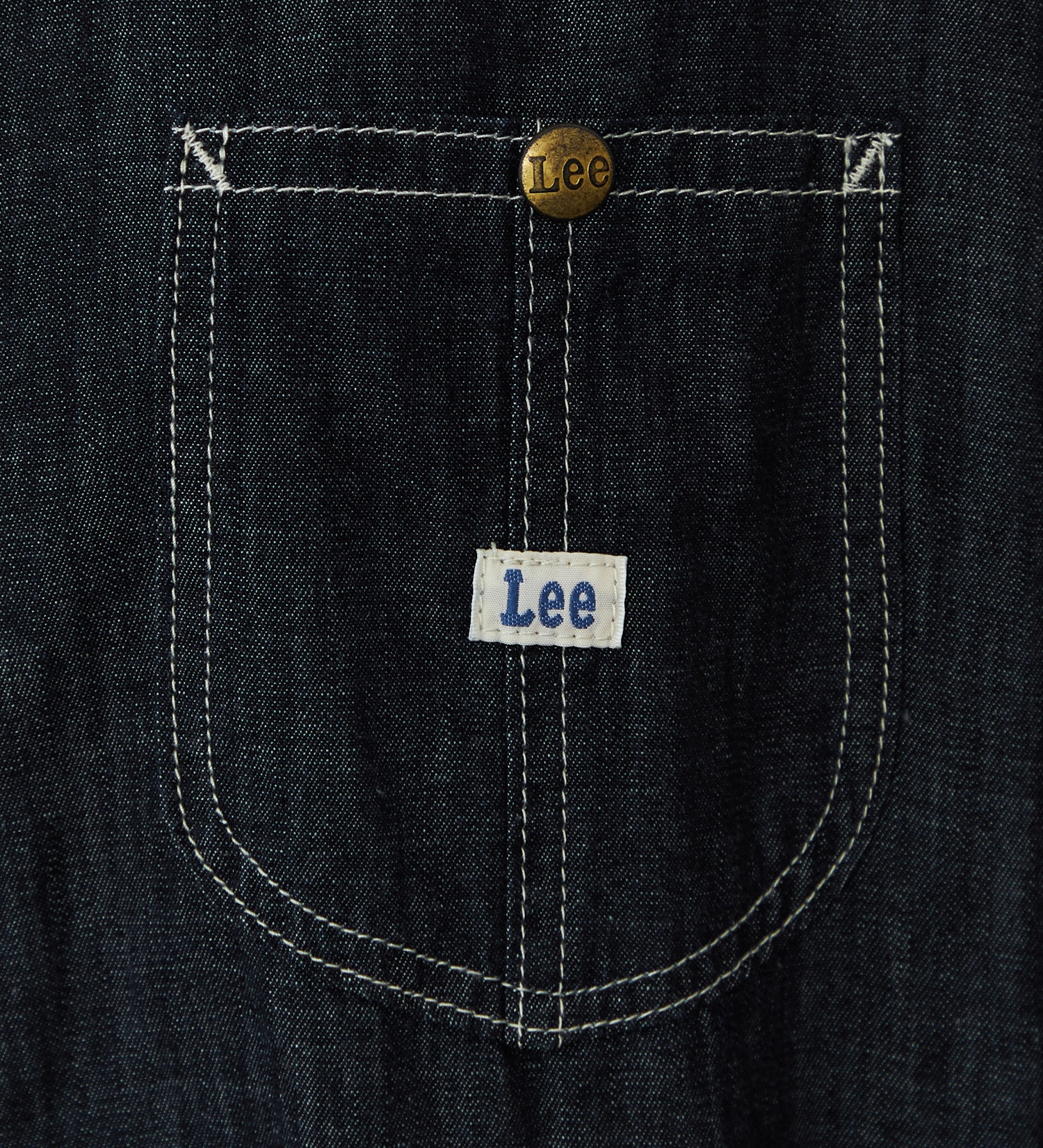 Lee(リー)のデニムロコシャツワンピース|ワンピース/シャツワンピース/レディース|インディゴブルー