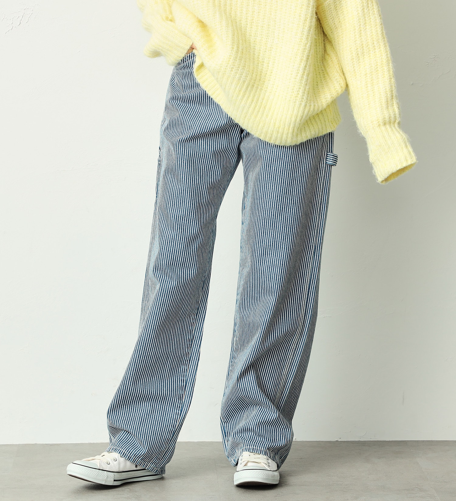 Lee(リー)のペインター ワイドデニムパンツ|パンツ/デニムパンツ/レディース|ヒッコリー