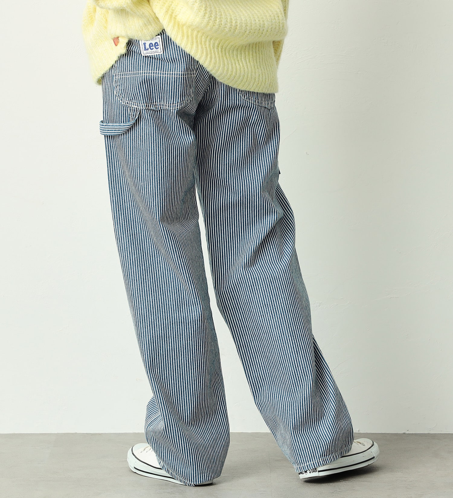 Lee(リー)のペインター ワイドデニムパンツ|パンツ/デニムパンツ/レディース|ヒッコリー