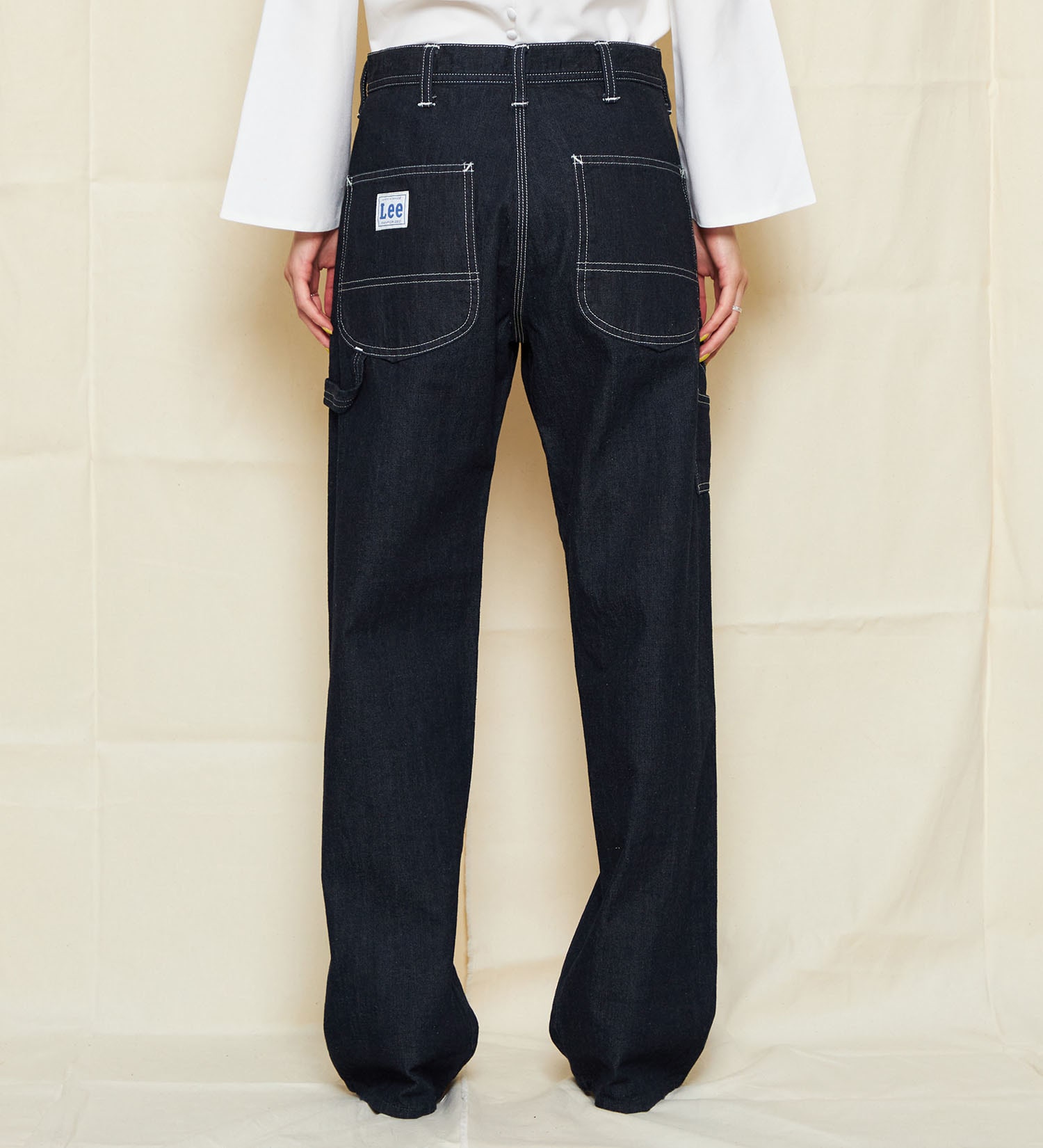 DUNGAREESペインター ワイドデニムパンツ