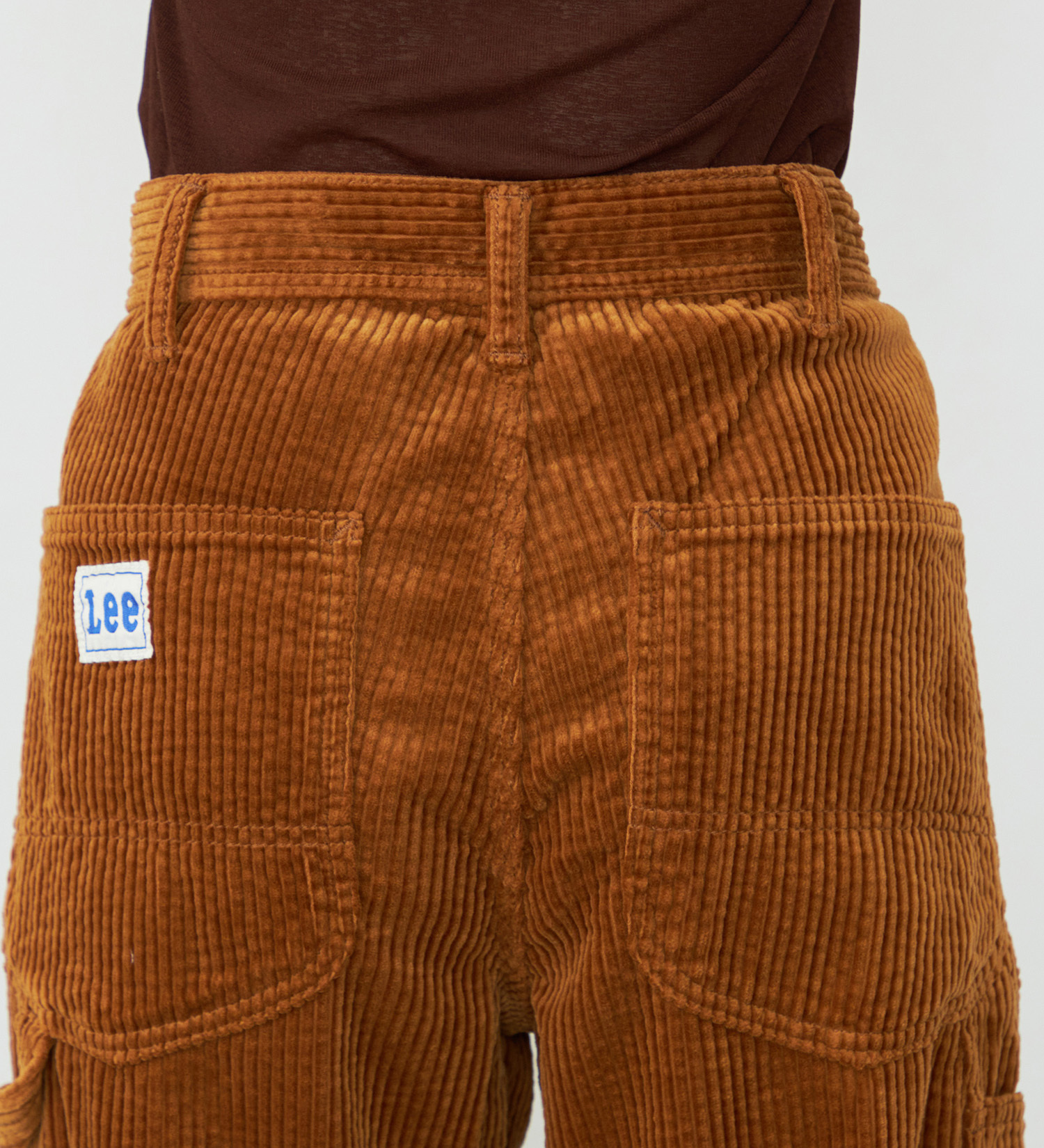 Lee(リー)の【秋冬】レディ―ス ペインターワイドコーデュロイパンツ DUNGAREES|パンツ/パンツ/レディース|キャメル