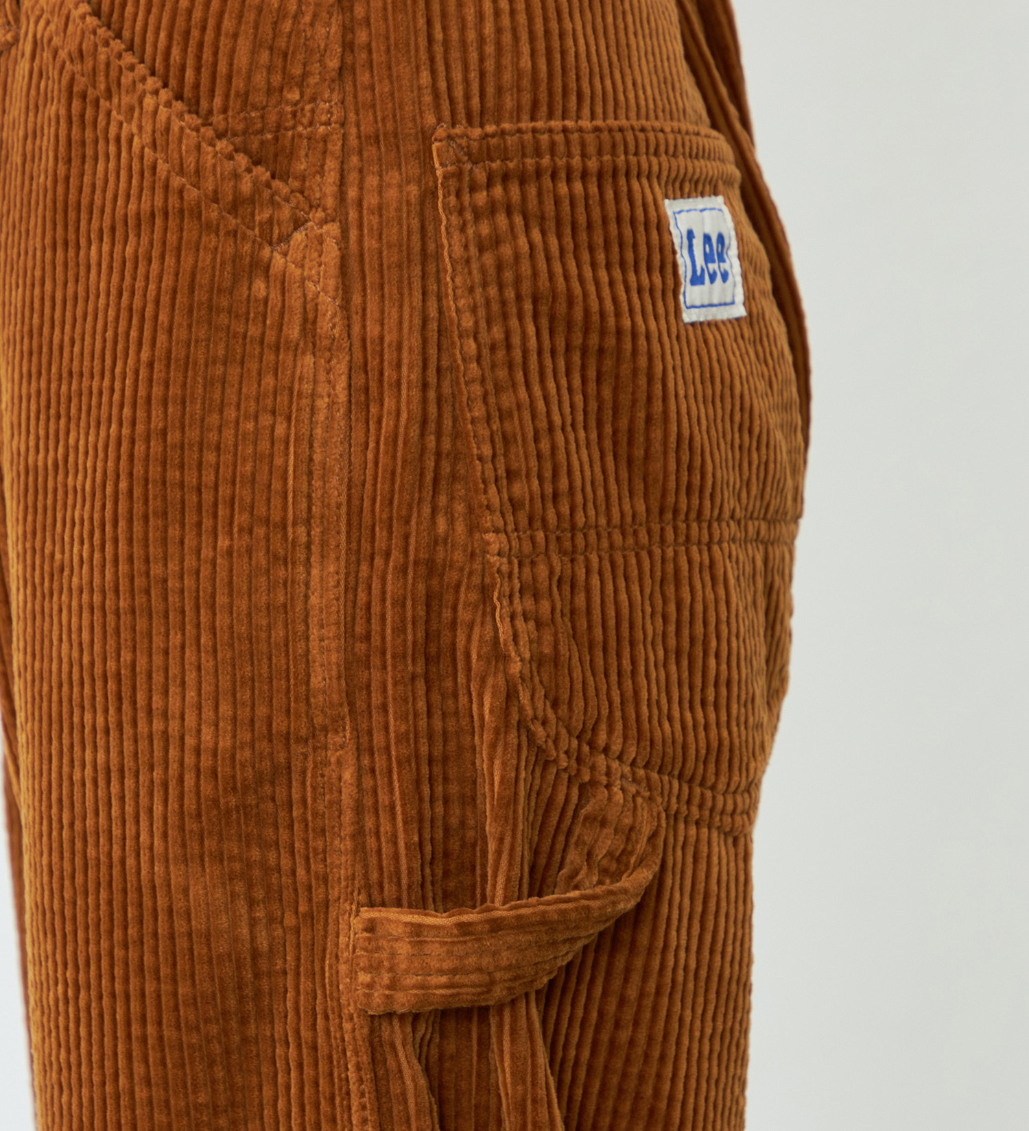 Lee(リー)の【秋冬】レディ―ス ペインターワイドコーデュロイパンツ DUNGAREES|パンツ/パンツ/レディース|キャメル