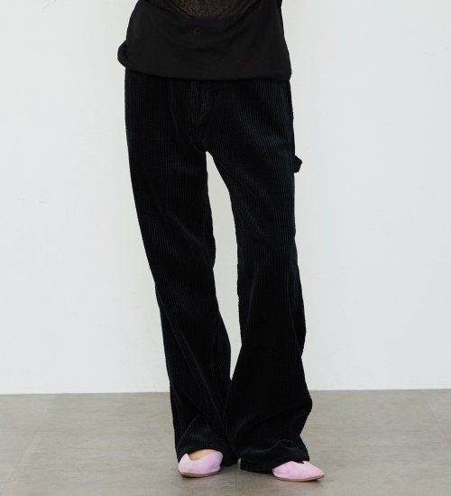 Lee(リー)の【秋冬】レディ―ス ペインターワイドコーデュロイパンツ DUNGAREES|パンツ/パンツ/レディース|ブラック