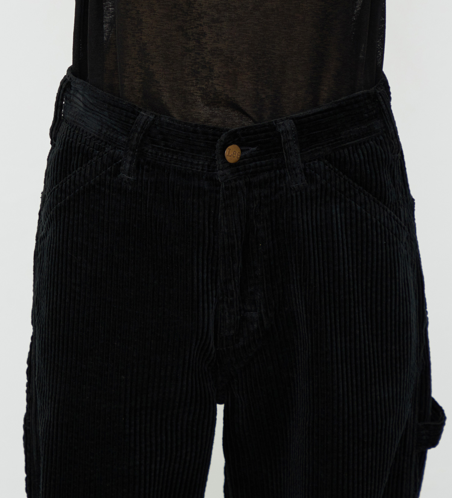 Lee(リー)の【秋冬】レディ―ス ペインターワイドコーデュロイパンツ DUNGAREES|パンツ/パンツ/レディース|ブラック