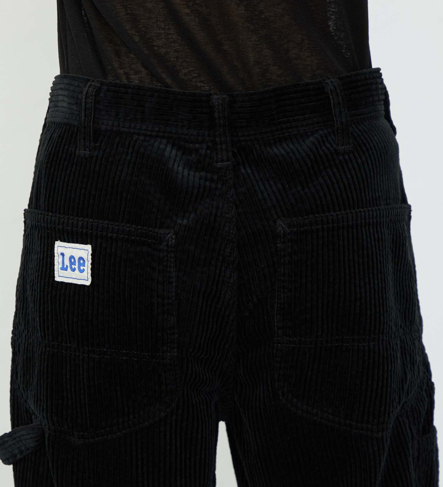 Lee(リー)の【秋冬】レディ―ス ペインターワイドコーデュロイパンツ DUNGAREES|パンツ/パンツ/レディース|ブラック