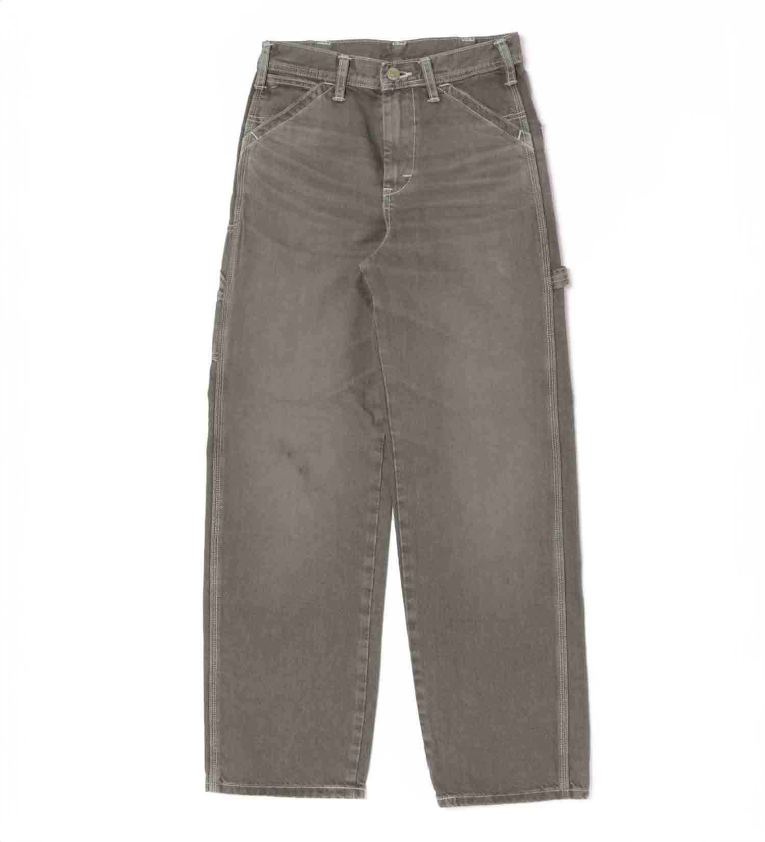 Lee(リー)の【SUMMER SALE】レディ―ス ペインターワイドデニムパンツ DUNGAREES【セットアップ対応】|パンツ/パンツ/レディース|チャコール