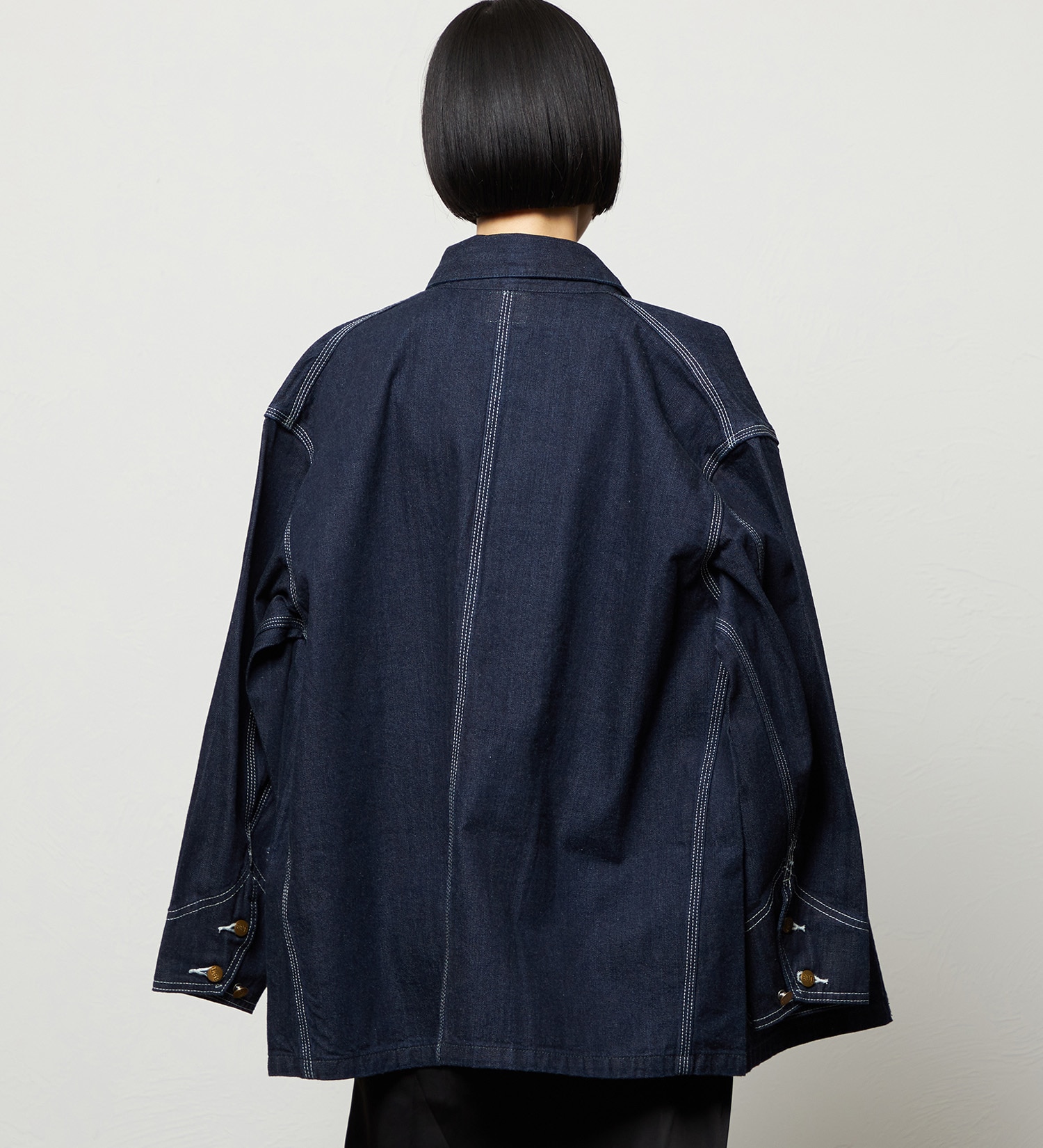 Lee(リー)のレディース ロコジャケット DUNGAREES【セットアップ対応】|ジャケット/アウター/カバーオール/レディース|インディゴブルー