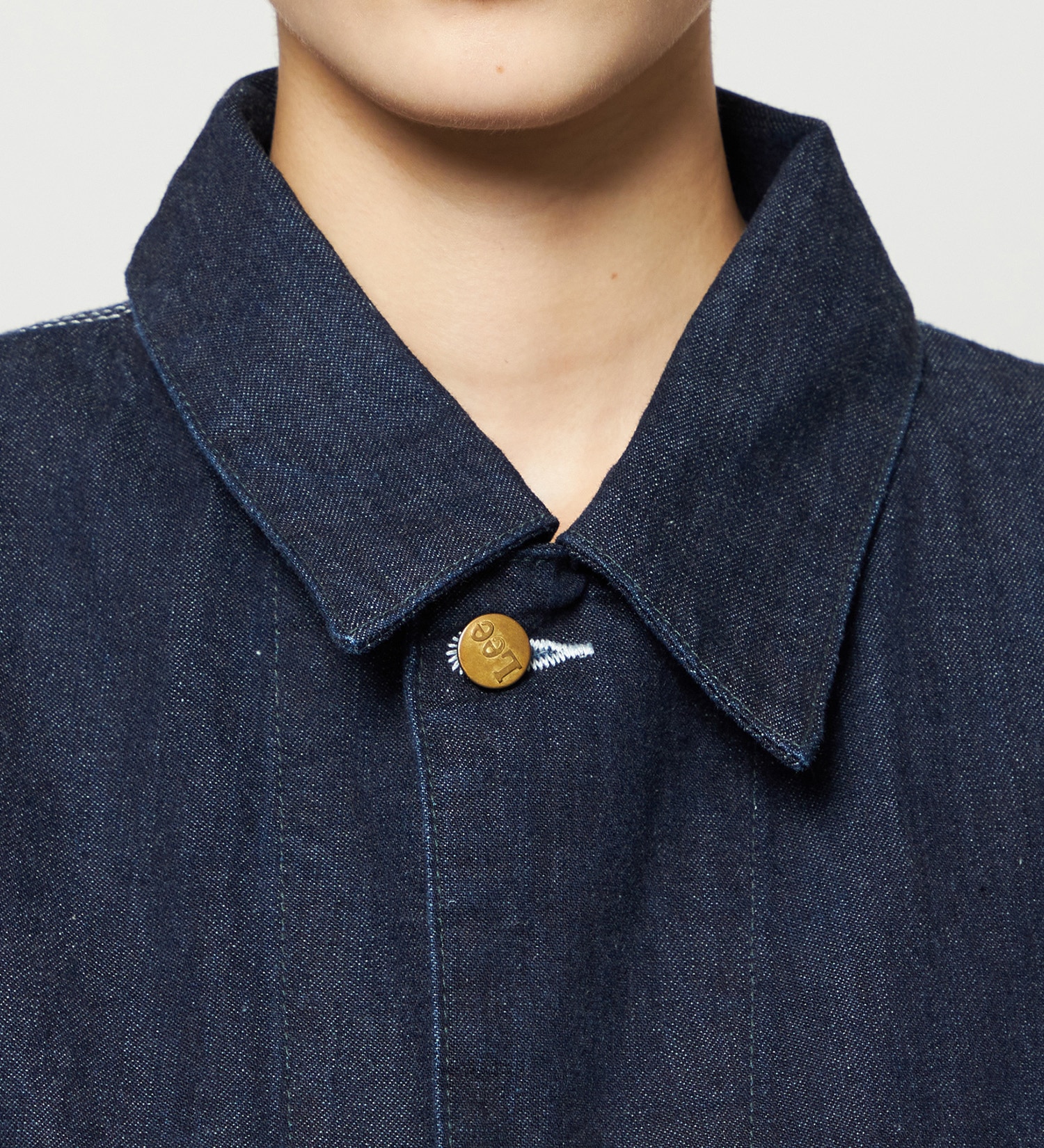 Lee(リー)のレディース ロコジャケット DUNGAREES【セットアップ対応】|ジャケット/アウター/カバーオール/レディース|インディゴブルー