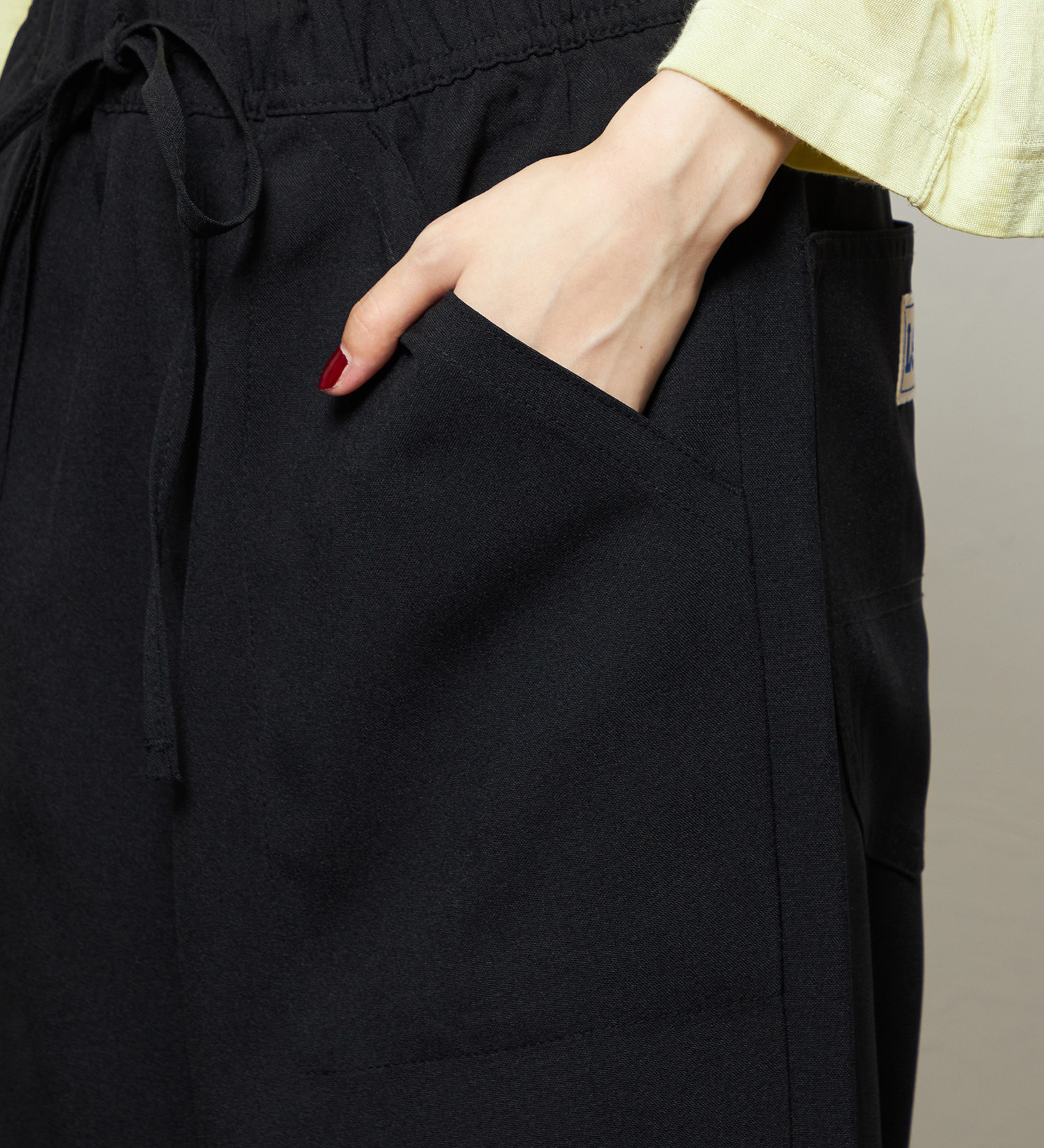 Lee(リー)の【涼】リラックスワイドペインターパンツ|パンツ/パンツ/レディース|ブラック