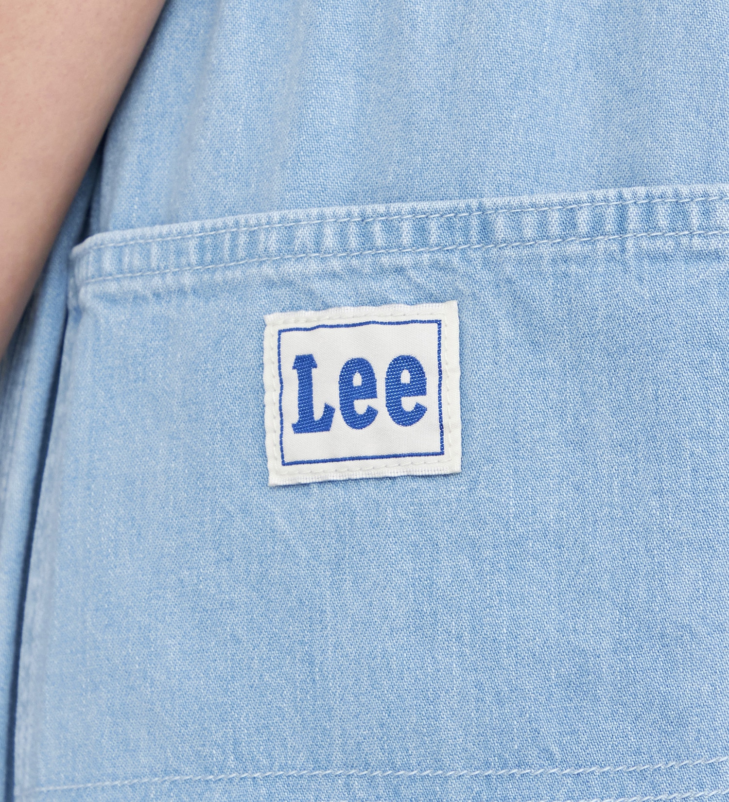Lee(リー)の【リニューアル】パラシュートイージーパンツ|パンツ/デニムパンツ/レディース|淡色ブルー