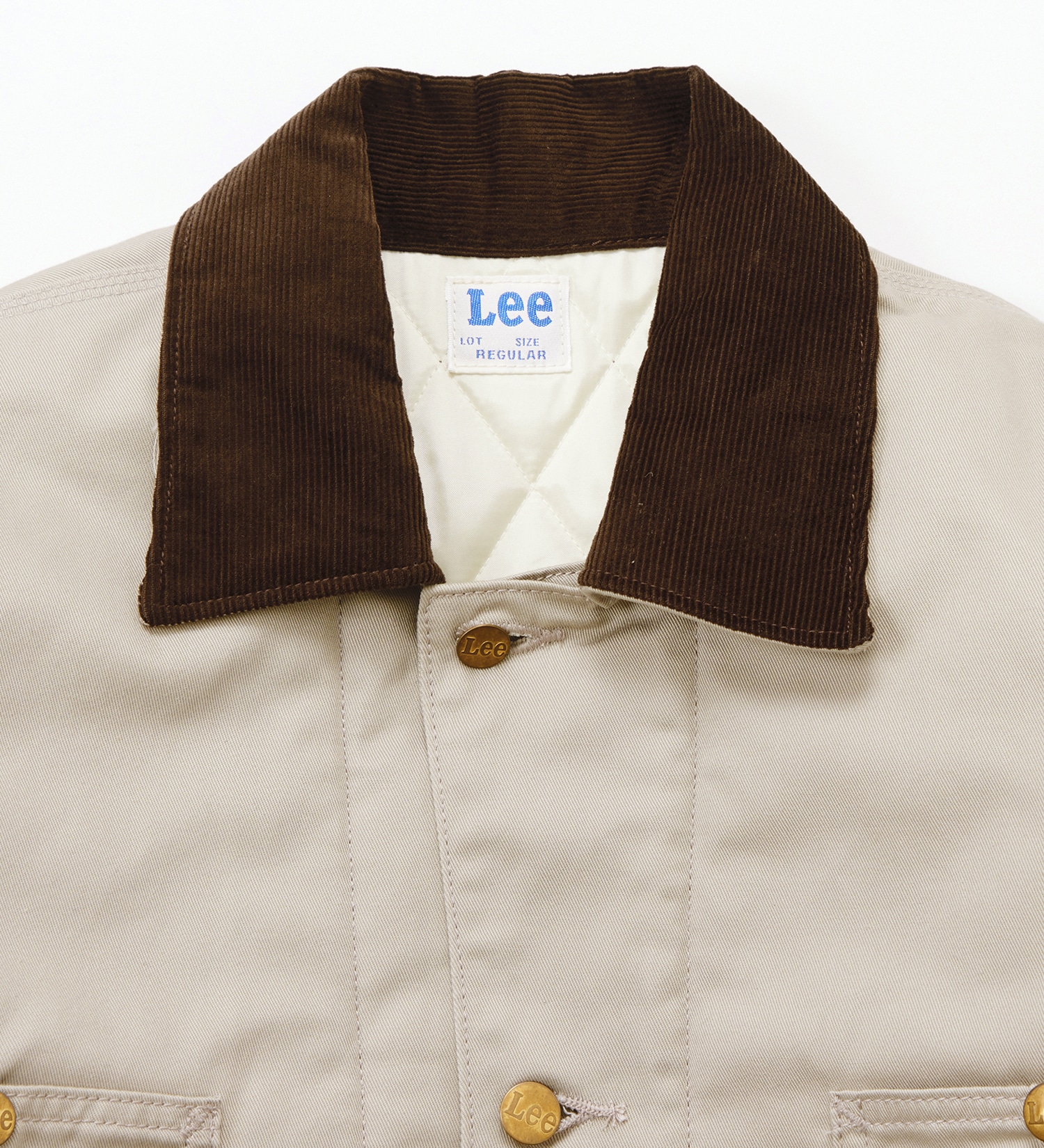 Lee(リー)の【試着対象】LOCO JACKET/ ロコジャケット|ジャケット/アウター/カバーオール/レディース|グレイッシュベージュ
