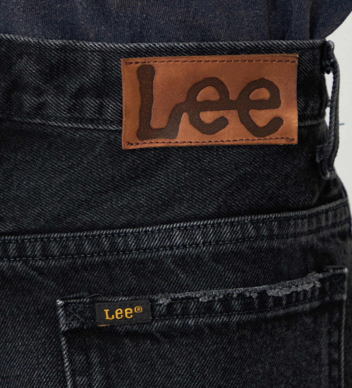 Lee(リー)のカーヴワイドデニムパンツ オリジナルコットン100％|パンツ/デニム/ジーンズパンツ/レディース|ブラックデニム