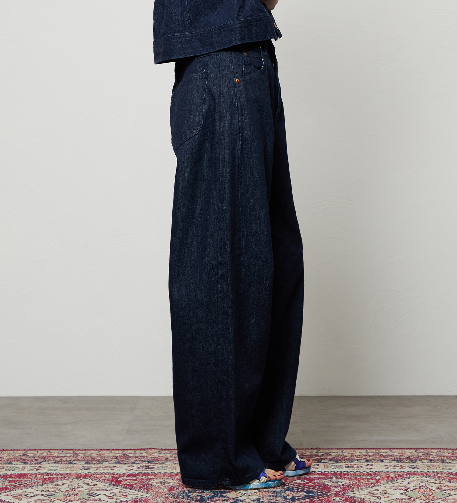 Lee(リー)のダディーパンツ/オリジナルコットン100％|パンツ/デニム/ジーンズパンツ/レディース|インディゴブルー