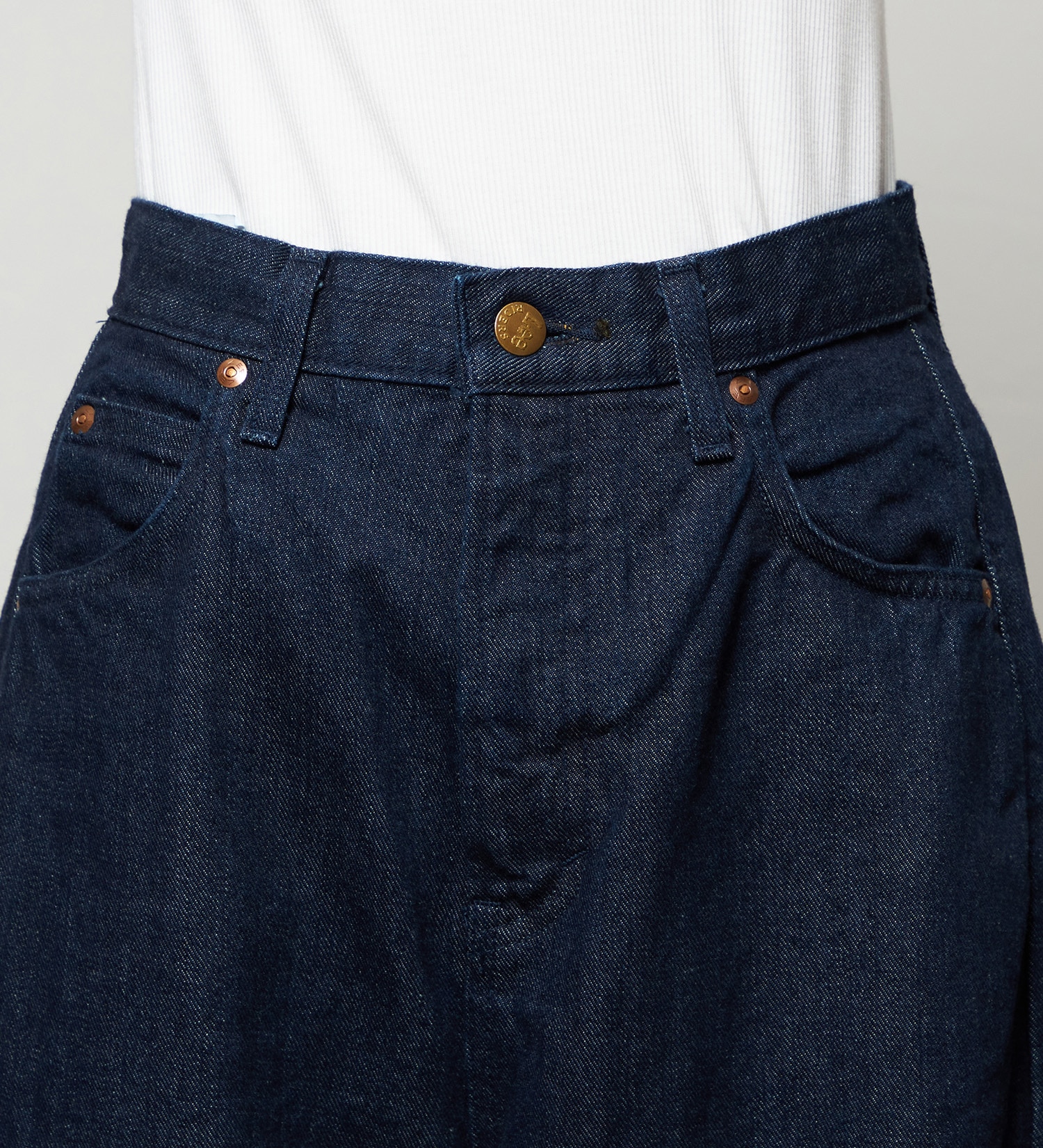 Lee(リー)のダディーパンツ/オリジナルコットン100％|パンツ/デニム/ジーンズパンツ/レディース|インディゴブルー