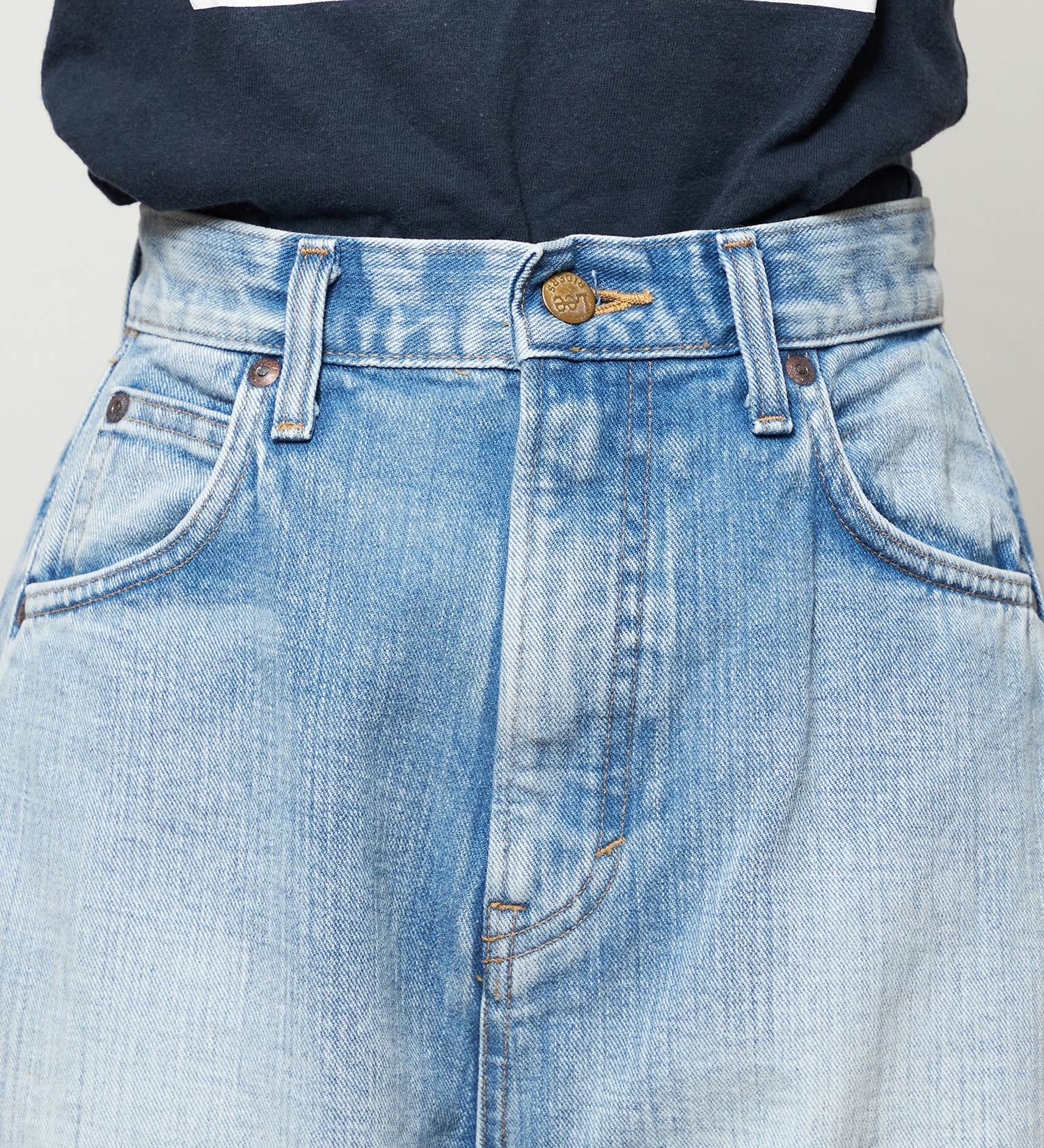 Lee(リー)のダディーパンツ/オリジナルコットン100％|パンツ/デニム/ジーンズパンツ/レディース|淡色ブルー