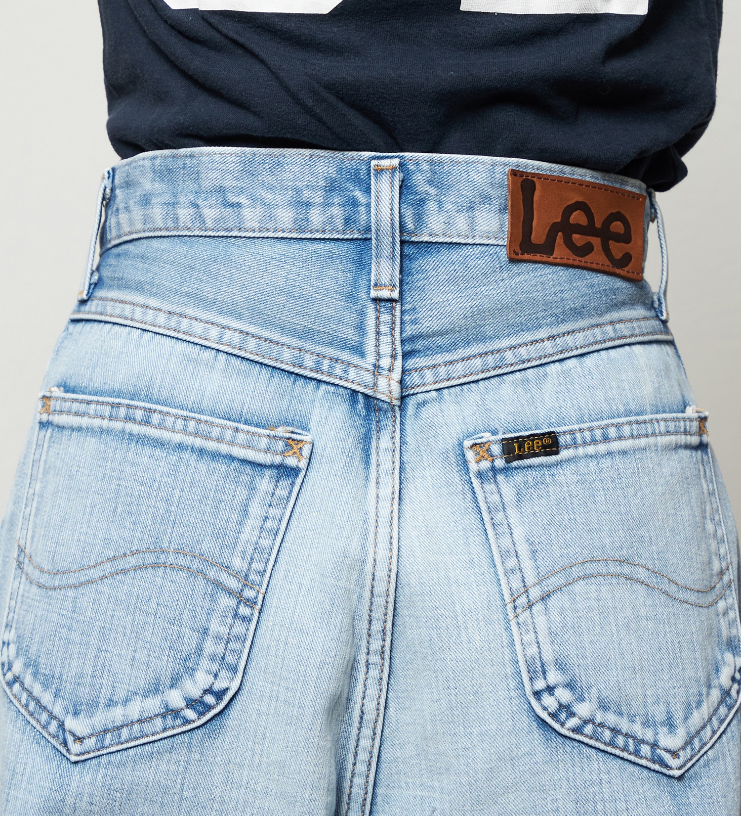 Lee(リー)のダディーパンツ/オリジナルコットン100％|パンツ/デニム/ジーンズパンツ/レディース|淡色ブルー