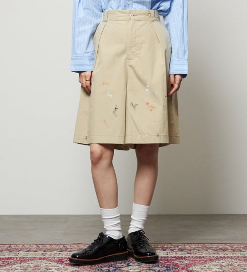 Lee(リー)のコンフォート チェトパ ショートパンツ|パンツ/パンツ/レディース|ベージュ