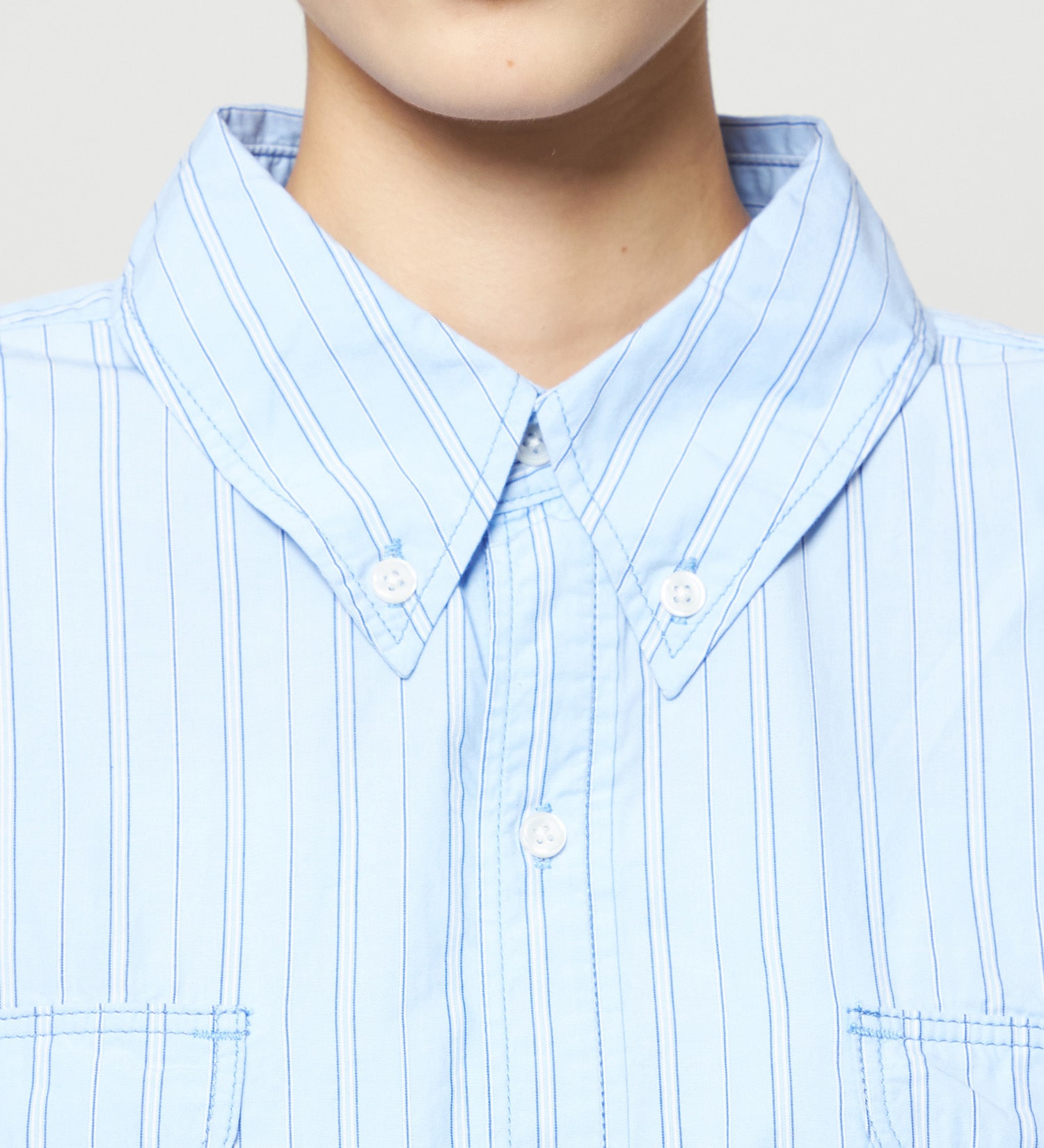 Lee(リー)のボタンダウンシャツ/ライトオンス|トップス/シャツ/ブラウス/レディース|ブルー