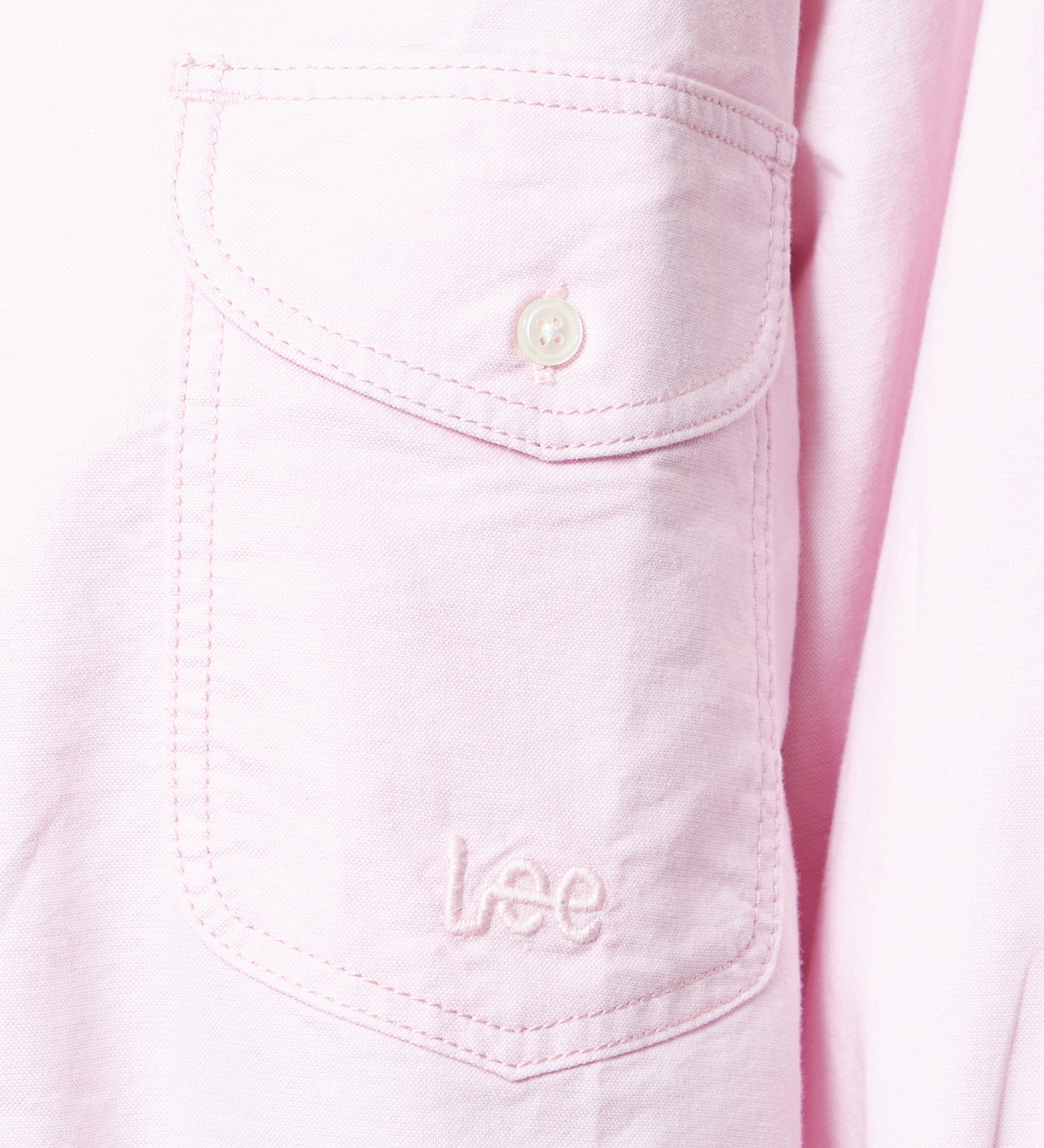 Lee(リー)のボタンダウンシャツ/ライトオンス|トップス/シャツ/ブラウス/レディース|ピンク