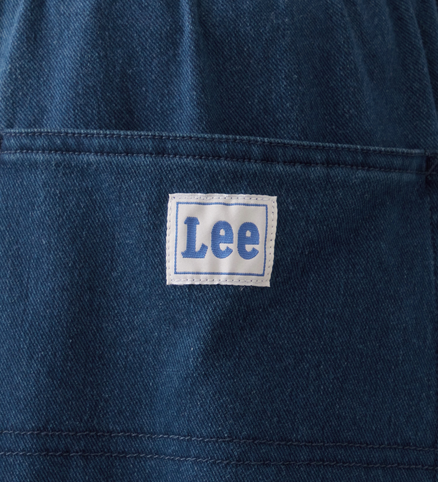 Lee(リー)のEASY SKIRT / イージースカート ニットデニム【暖】|スカート/デニムスカート/レディース|中色ブルー