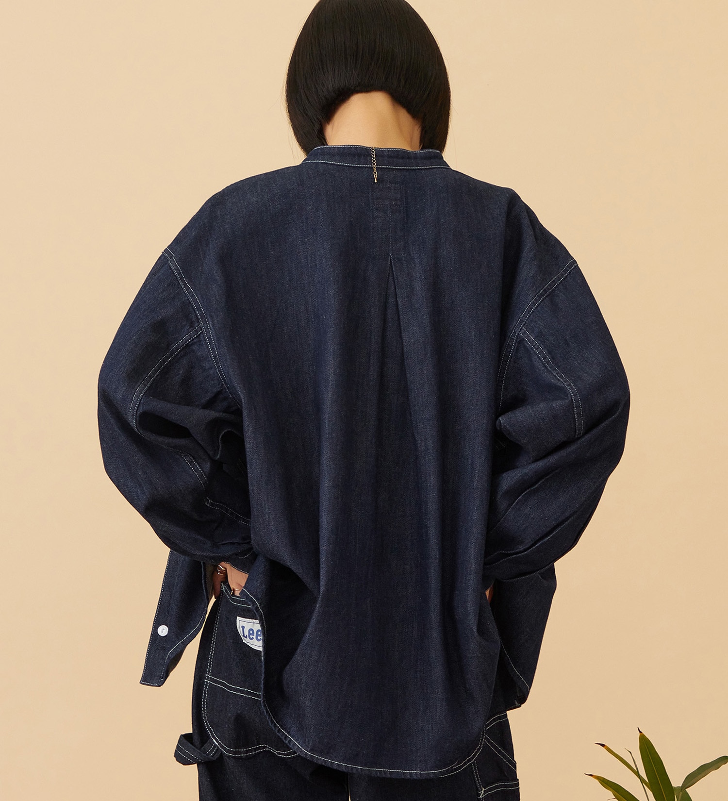 Lee(リー)のSKIPPER DENIM SHIRTS / スキッパーデニムシャツ|トップス/シャツ/ブラウス/レディース|インディゴブルー