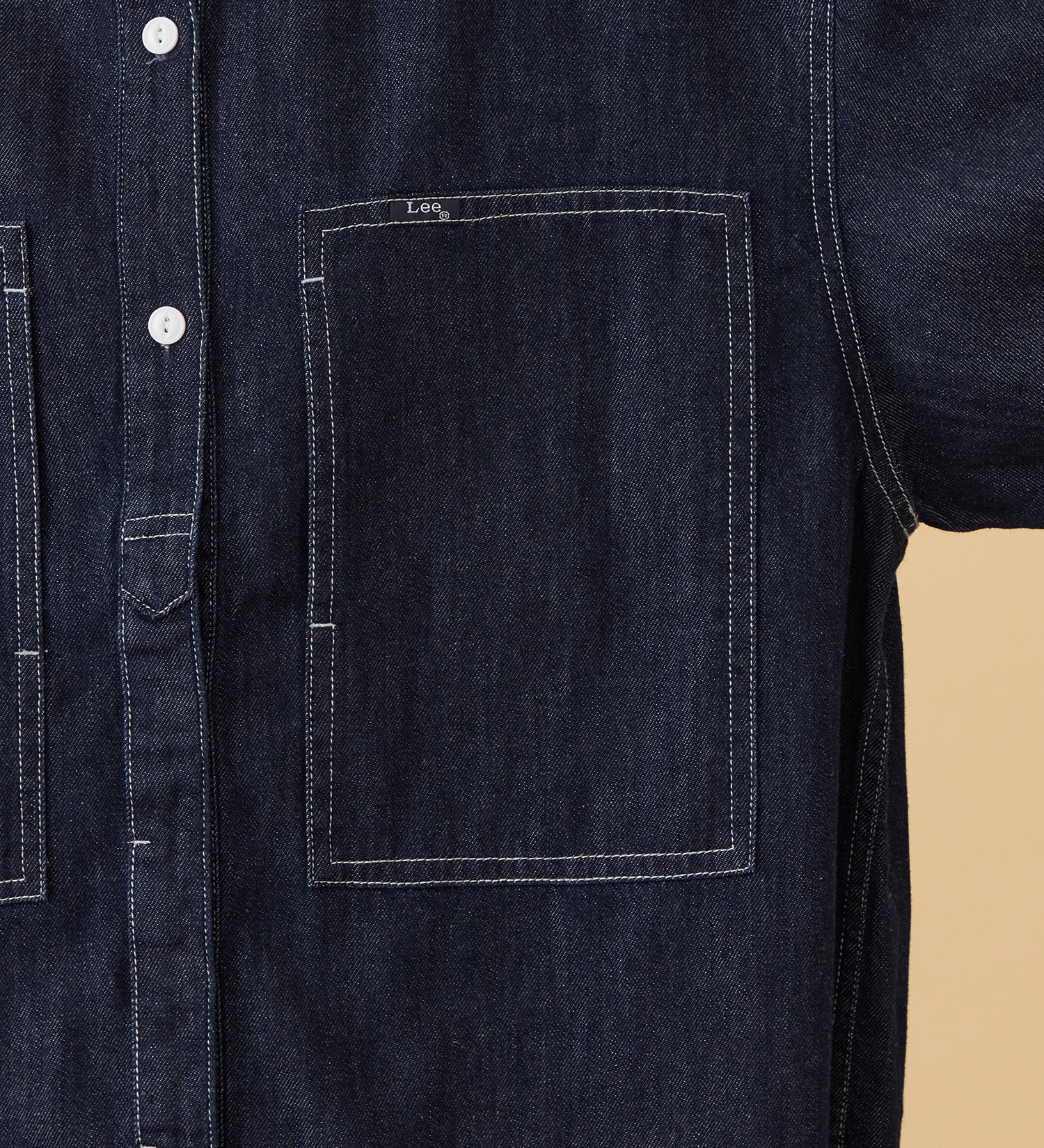 Lee(リー)のSKIPPER DENIM SHIRTS / スキッパーデニムシャツ|トップス/シャツ/ブラウス/レディース|インディゴブルー