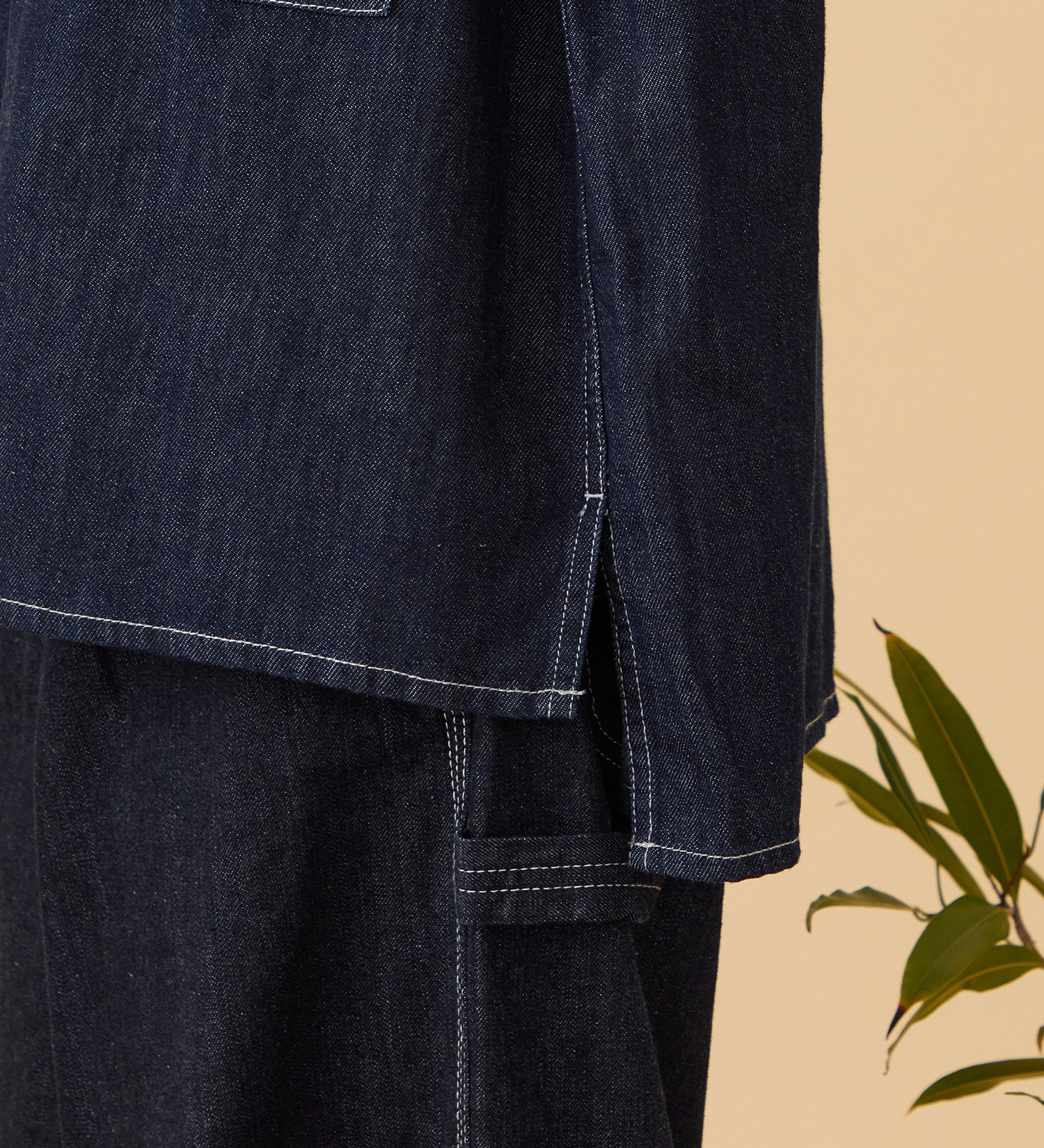 Lee(リー)のSKIPPER DENIM SHIRTS / スキッパーデニムシャツ|トップス/シャツ/ブラウス/レディース|インディゴブルー