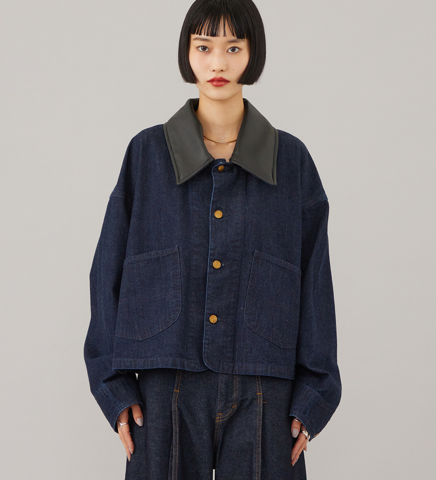 Lee(リー)のSHORT LOCO JACKET / ショートロコジャケット|ジャケット/アウター/カバーオール/レディース|インディゴブルー