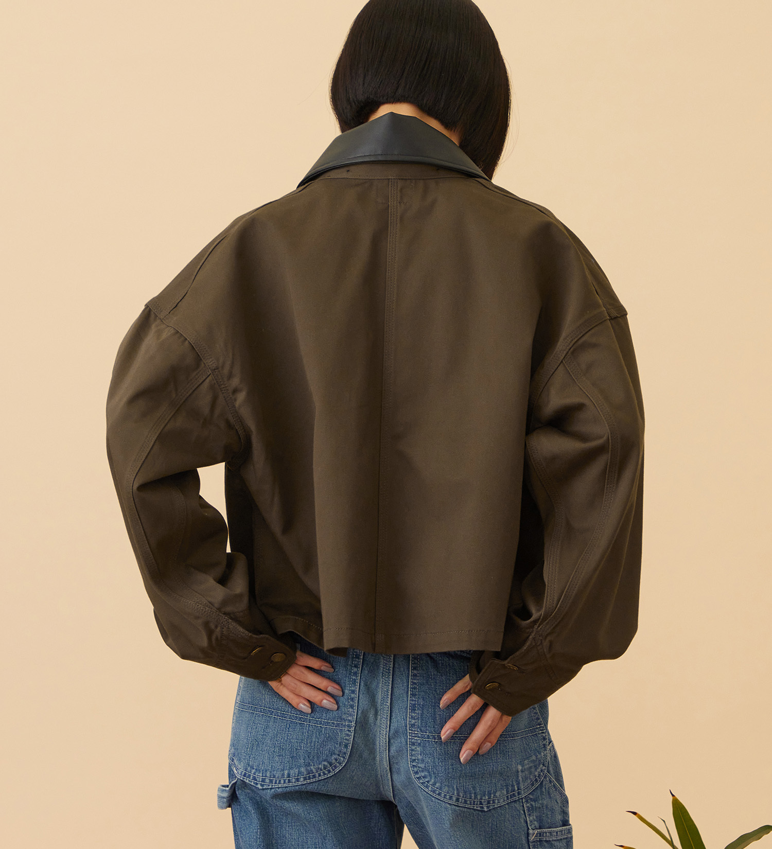 Lee(リー)のSHORT LOCO JACKET / ショートロコジャケット|ジャケット/アウター/カバーオール/レディース|ブラウン