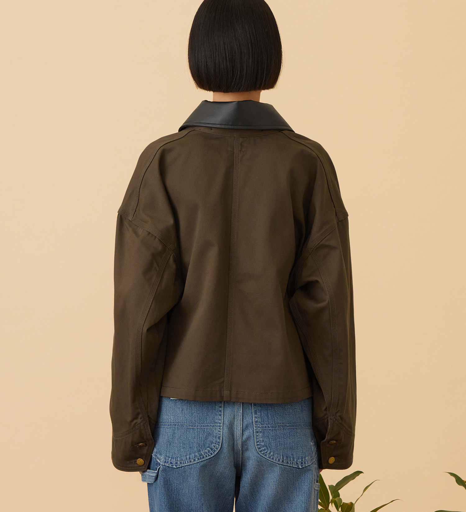 Lee(リー)のSHORT LOCO JACKET / ショートロコジャケット|ジャケット/アウター/カバーオール/レディース|ブラウン