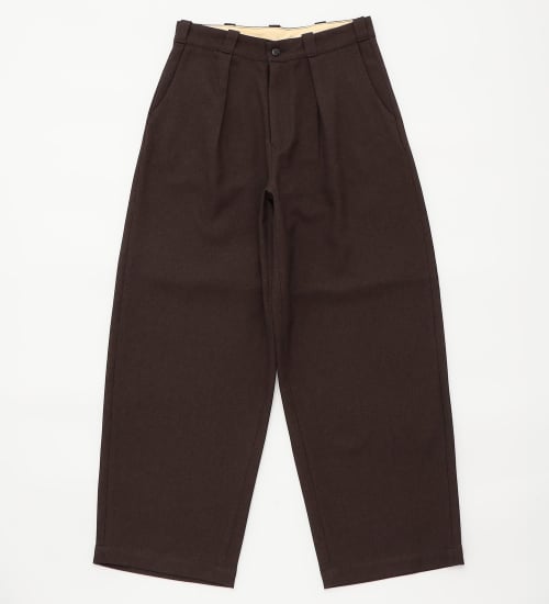 Lee(リー)の【LOOKBOOK掲載】CHETOPA  LOOSE TROUSERS/チェトパルーズトラウザー|パンツ/パンツ/レディース|ブラウン
