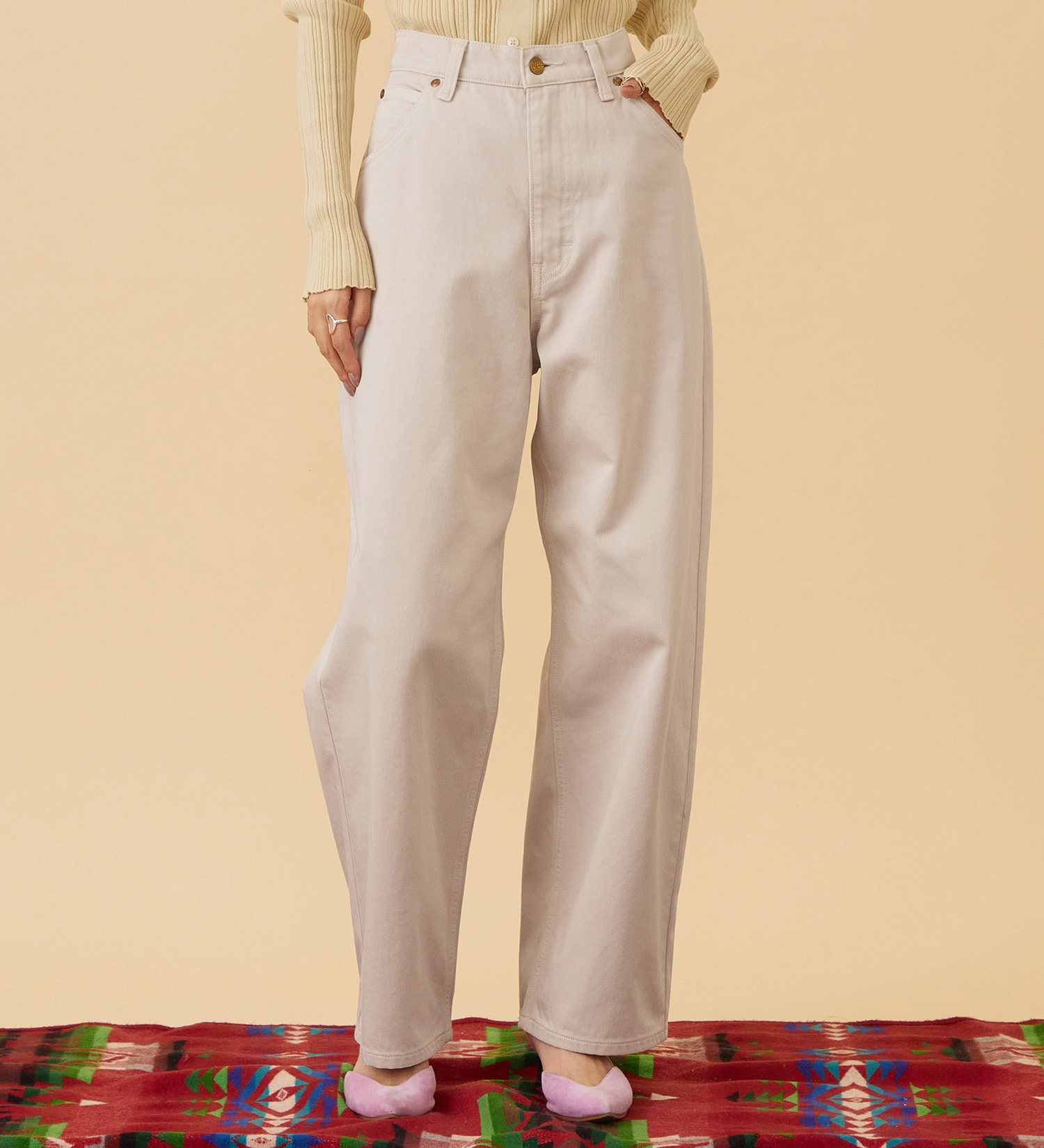 Lee(リー)の【LOOKBOOK掲載】WESRETNER PANTS/ウエスタナーパンツ【セットアップ可】|パンツ/パンツ/レディース|ピンク