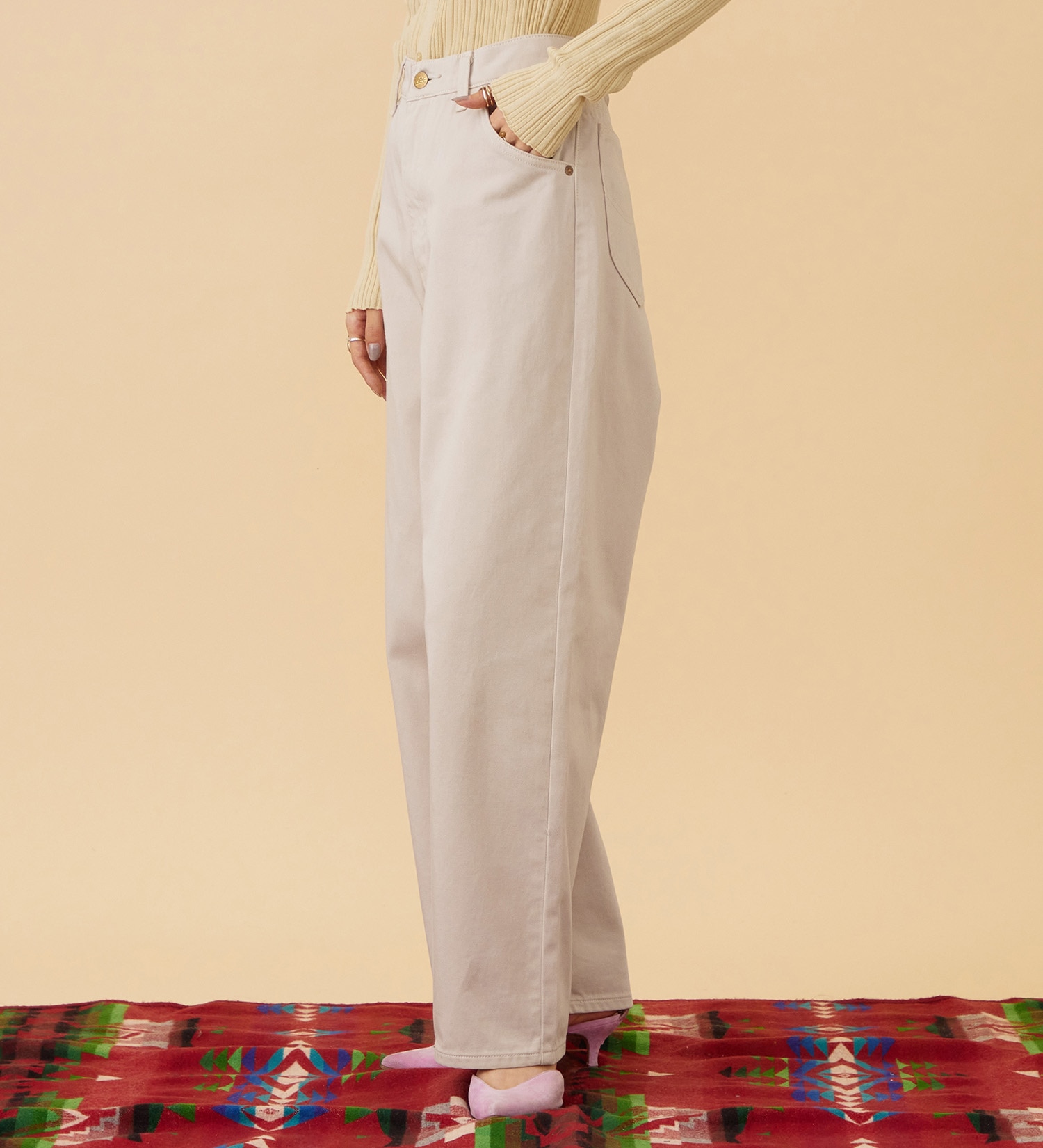 Lee(リー)の【LOOKBOOK掲載】WESRETNER PANTS/ウエスタナーパンツ【セットアップ可】|パンツ/パンツ/レディース|ピンク