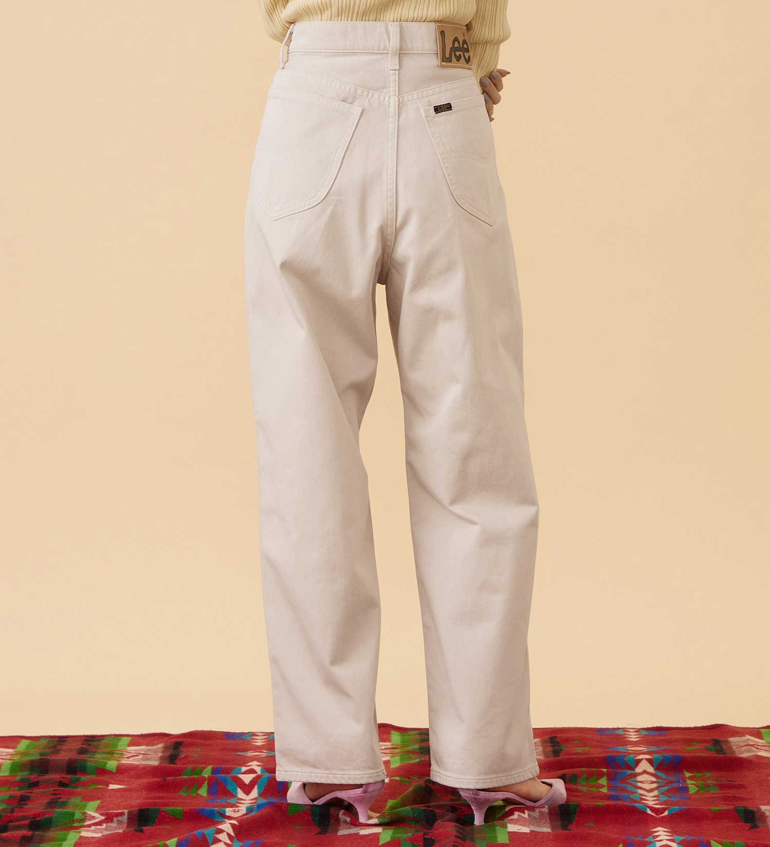 Lee(リー)の【LOOKBOOK掲載】WESRETNER PANTS/ウエスタナーパンツ【セットアップ可】|パンツ/パンツ/レディース|ピンク