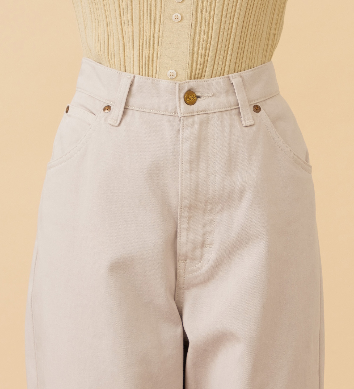 Lee(リー)の【LOOKBOOK掲載】WESRETNER PANTS/ウエスタナーパンツ【セットアップ可】|パンツ/パンツ/レディース|ピンク