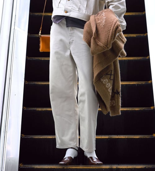 Lee(リー)の【LOOKBOOK掲載】WESRETNER PANTS/ウエスタナーパンツ【セットアップ可】|パンツ/パンツ/レディース|ベージュ