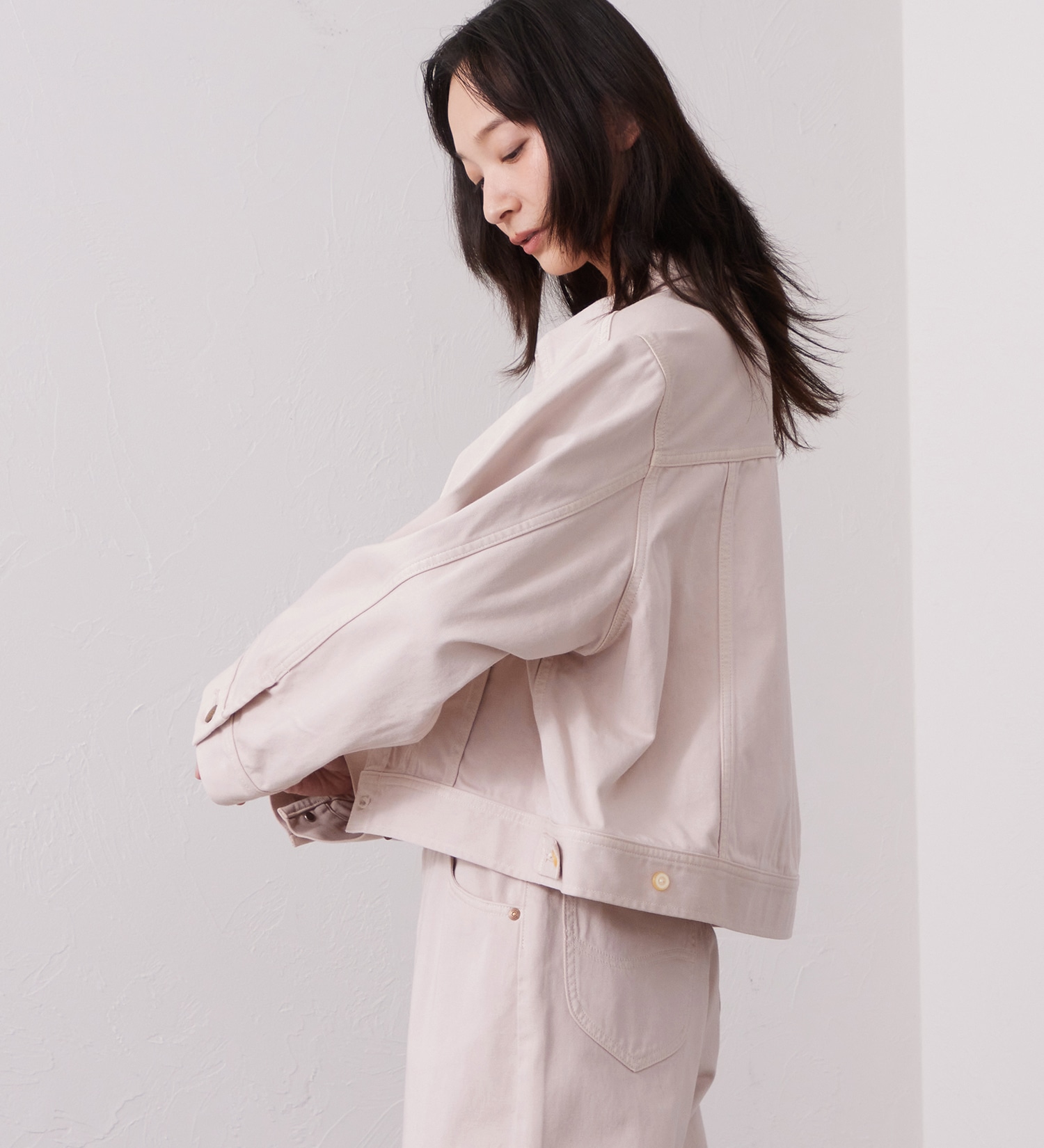 Lee(リー)の【LOOKBOOK掲載】WESRETNER JACKET/ ウエスタナージャケット【セットアップ可】|ジャケット/アウター/その他アウター/レディース|ピンク
