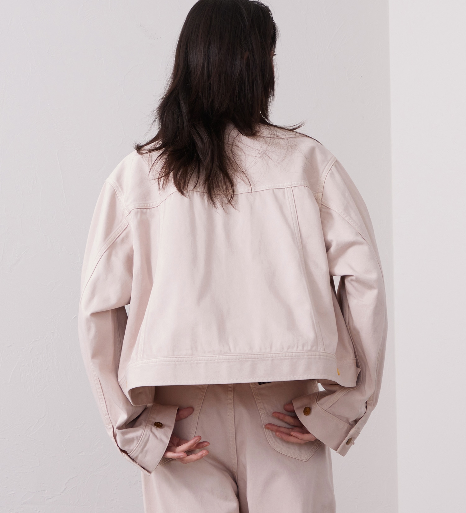 Lee(リー)の【LOOKBOOK掲載】WESRETNER JACKET/ ウエスタナージャケット【セットアップ可】|ジャケット/アウター/その他アウター/レディース|ピンク