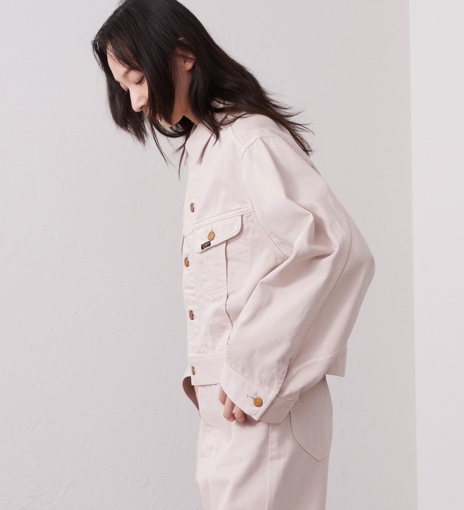 Lee(リー)の【LOOKBOOK掲載】WESRETNER JACKET/ ウエスタナージャケット【セットアップ可】|ジャケット/アウター/その他アウター/レディース|ピンク