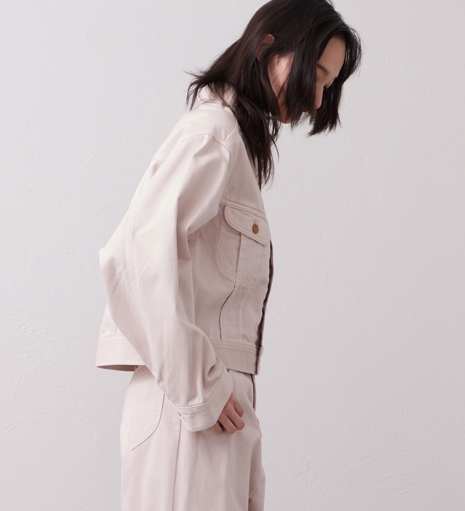 Lee(リー)の【LOOKBOOK掲載】WESRETNER JACKET/ ウエスタナージャケット【セットアップ可】|ジャケット/アウター/その他アウター/レディース|ピンク