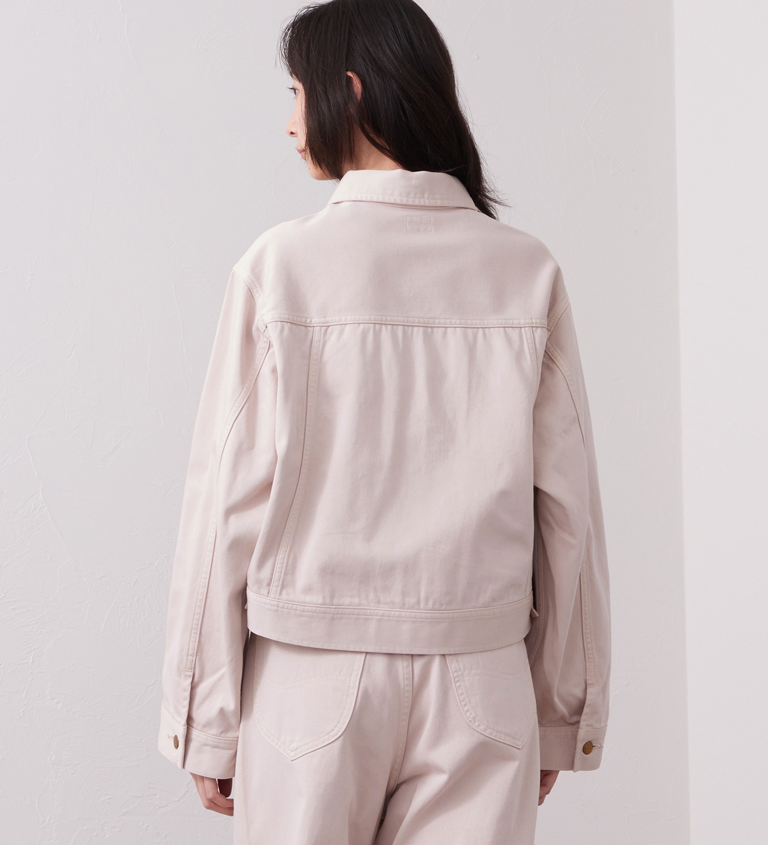 Lee(リー)の【LOOKBOOK掲載】WESRETNER JACKET/ ウエスタナージャケット【セットアップ可】|ジャケット/アウター/その他アウター/レディース|ピンク