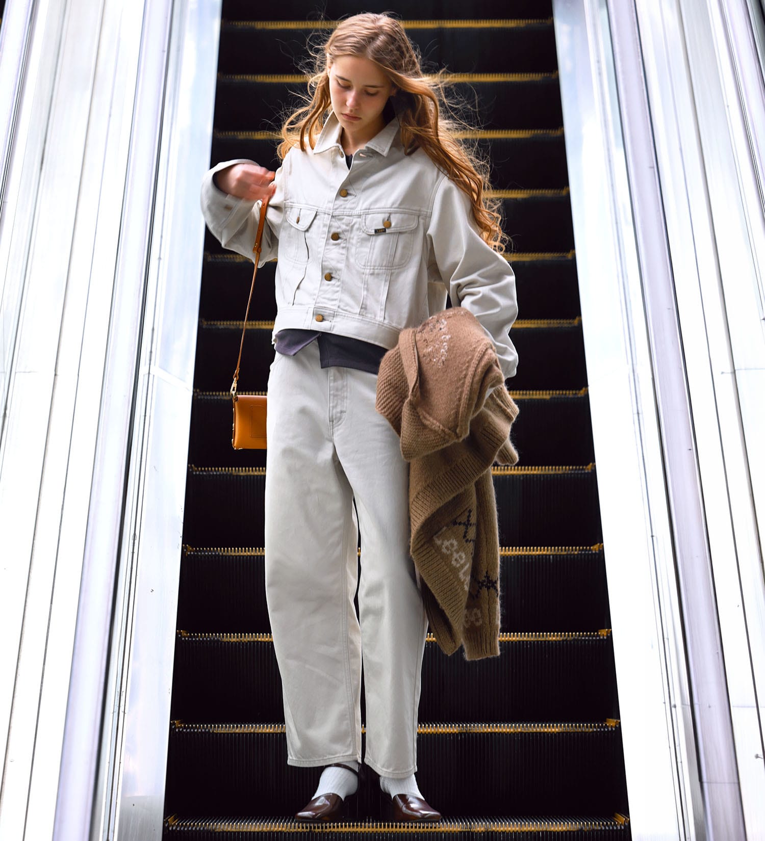 Lee(リー)の【試着対象】【LOOKBOOK掲載】WESRETNER JACKET/　ウエスタナージャケット【セットアップ可】|ジャケット/アウター/その他アウター/レディース|ベージュ
