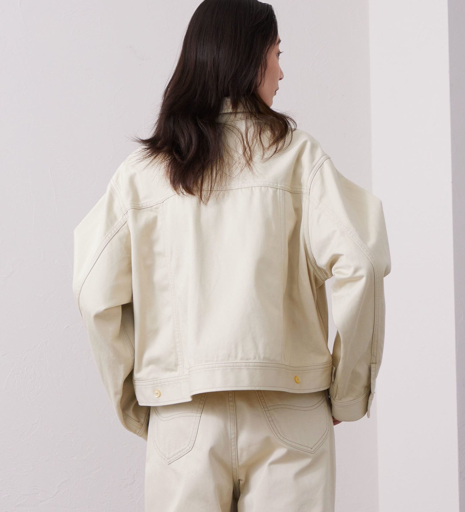 Lee(リー)の【試着対象】【LOOKBOOK掲載】WESRETNER JACKET/　ウエスタナージャケット【セットアップ可】|ジャケット/アウター/その他アウター/レディース|ベージュ